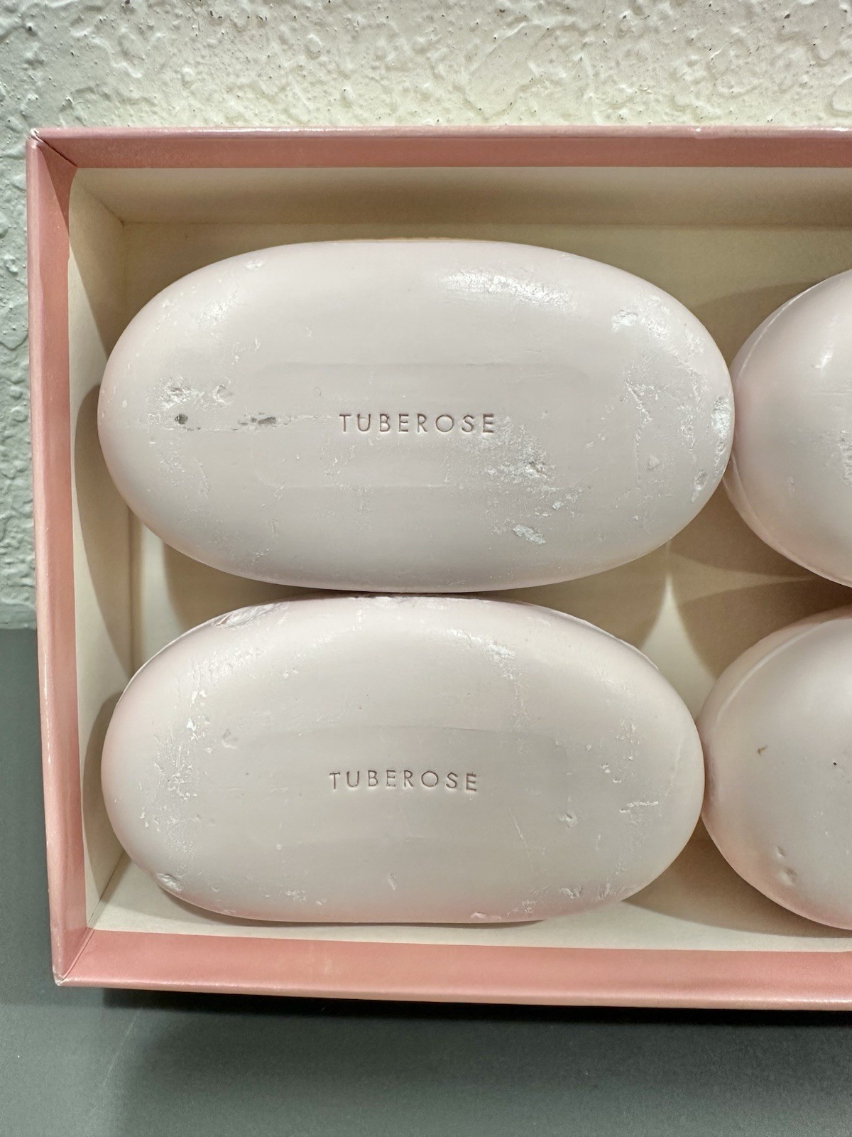 VTG Neiman Marcus Tuberose Bath Soap Box Set – 4 Count Total 24oz/680g Read