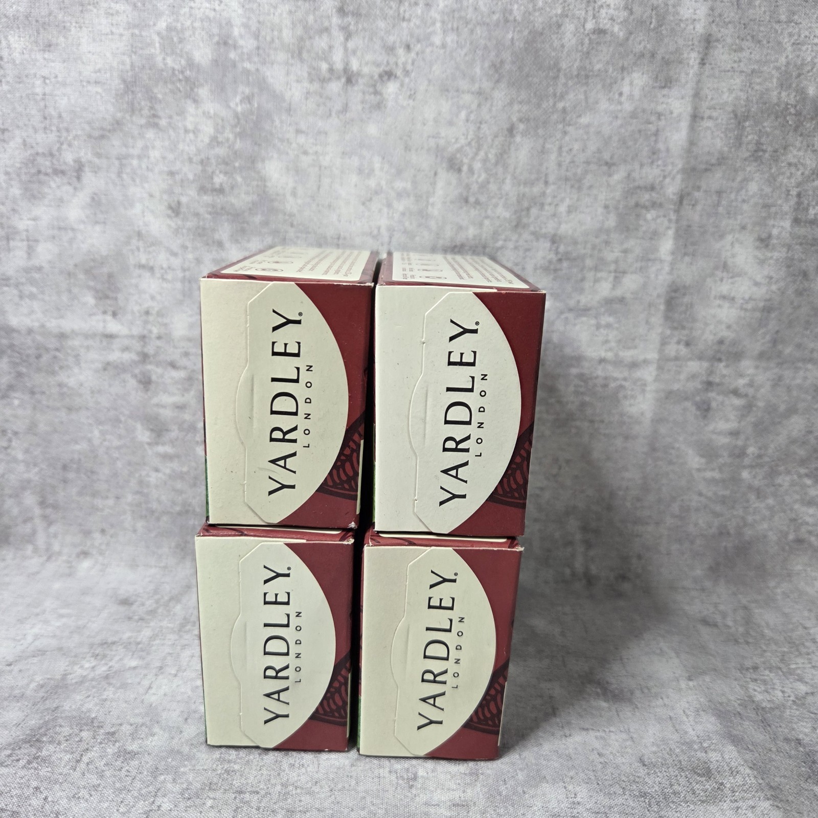4 Pack Yardley London Bath Bar Soap Cocoa Shea Butter & Vitamin E 4 oz Each