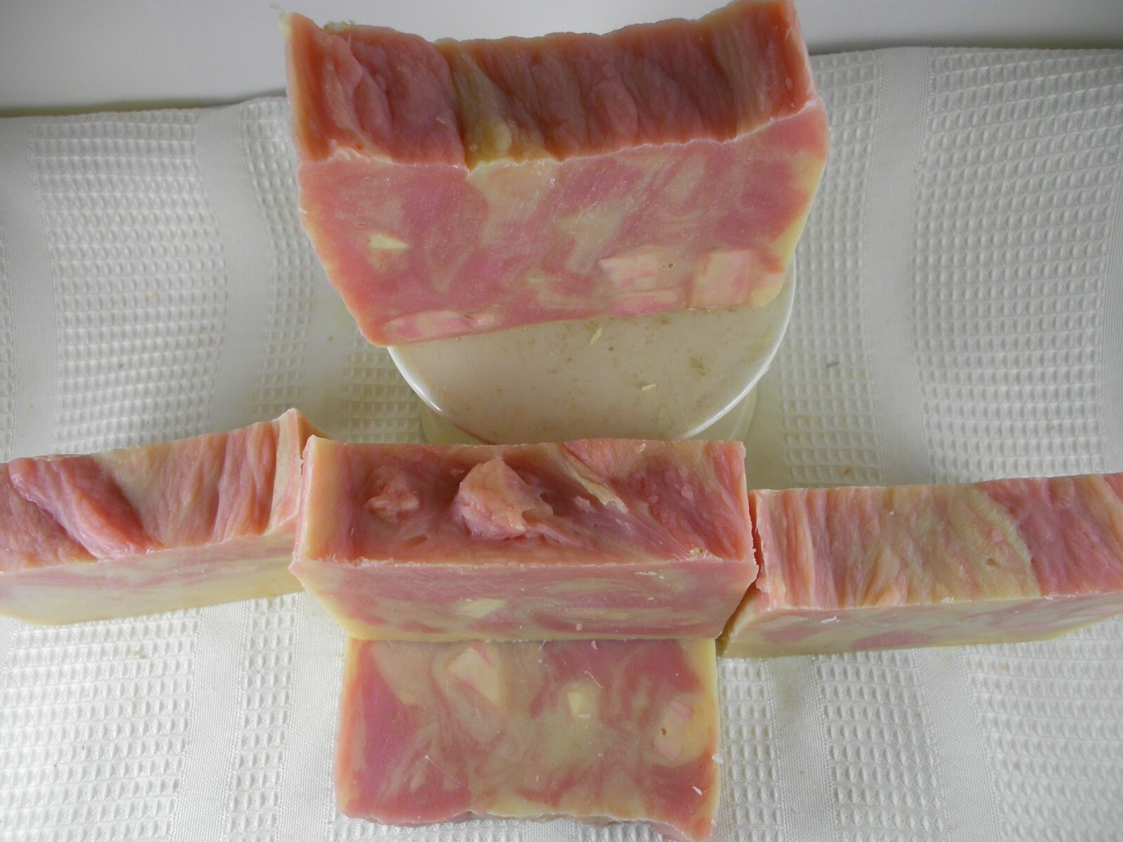 Pink Jasmine Goat Milk Soap Shea, Cocoa Butter Natural Organic Homemade