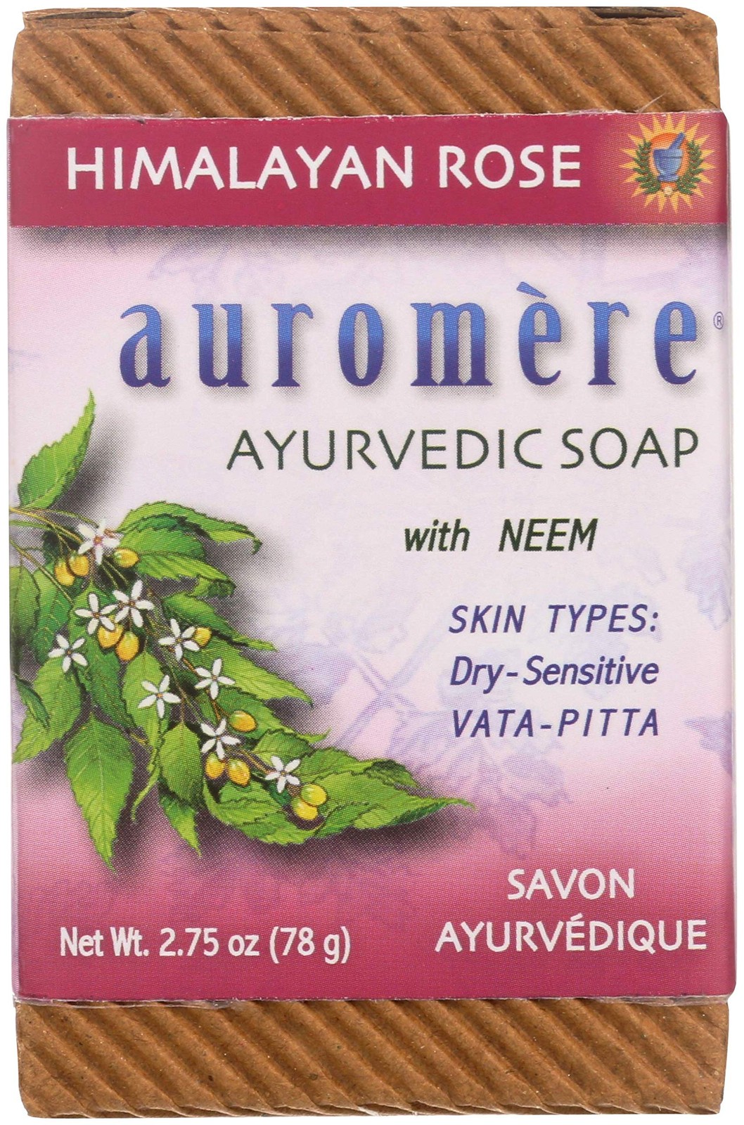 Ayurvedic Himalayan Rose Soap Eco Friendly Neem Coconut Oil Handmade 100g