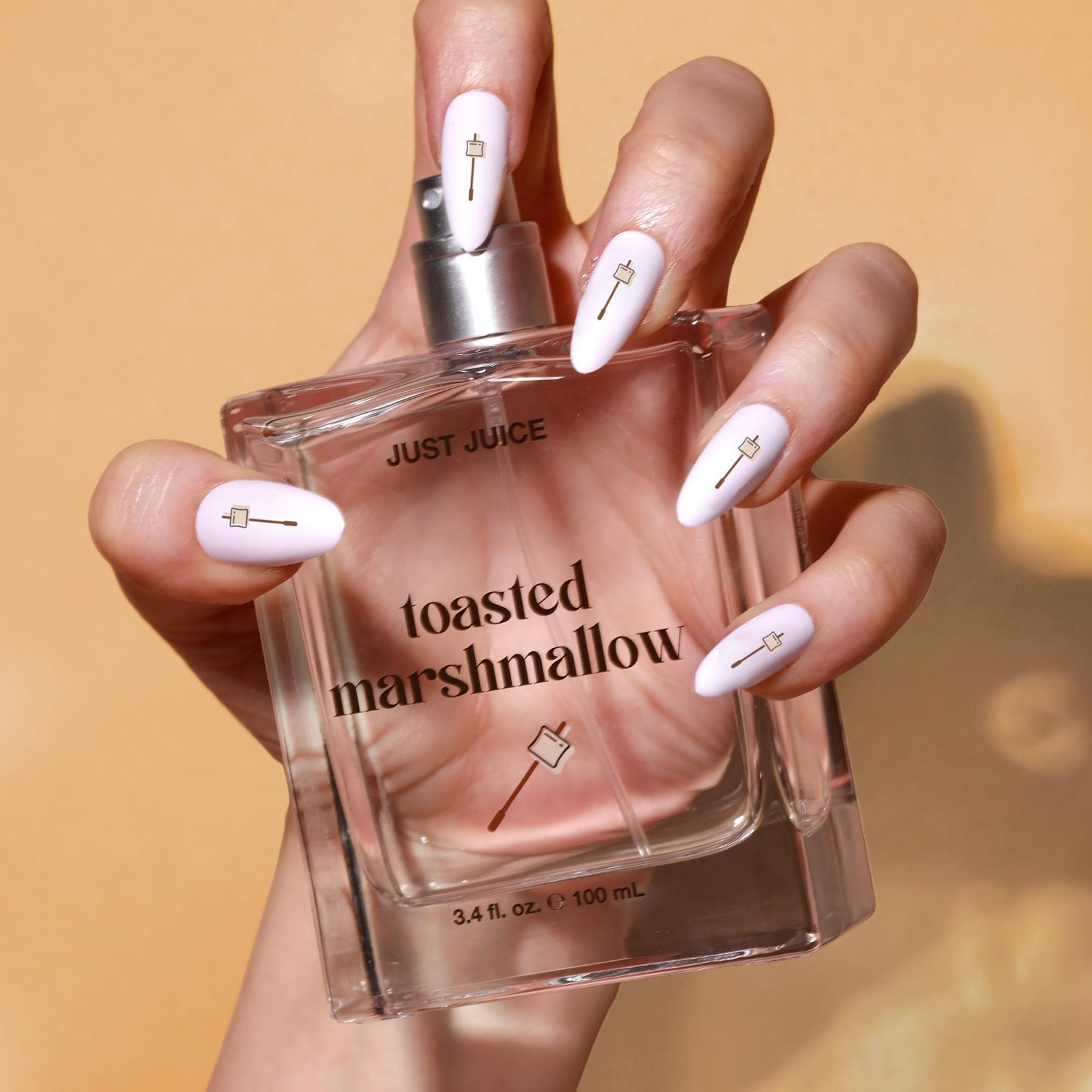 Just Juice Toasted Marshmallow Vanilla Caramel Amber Perfume Unisex 3.4 oz