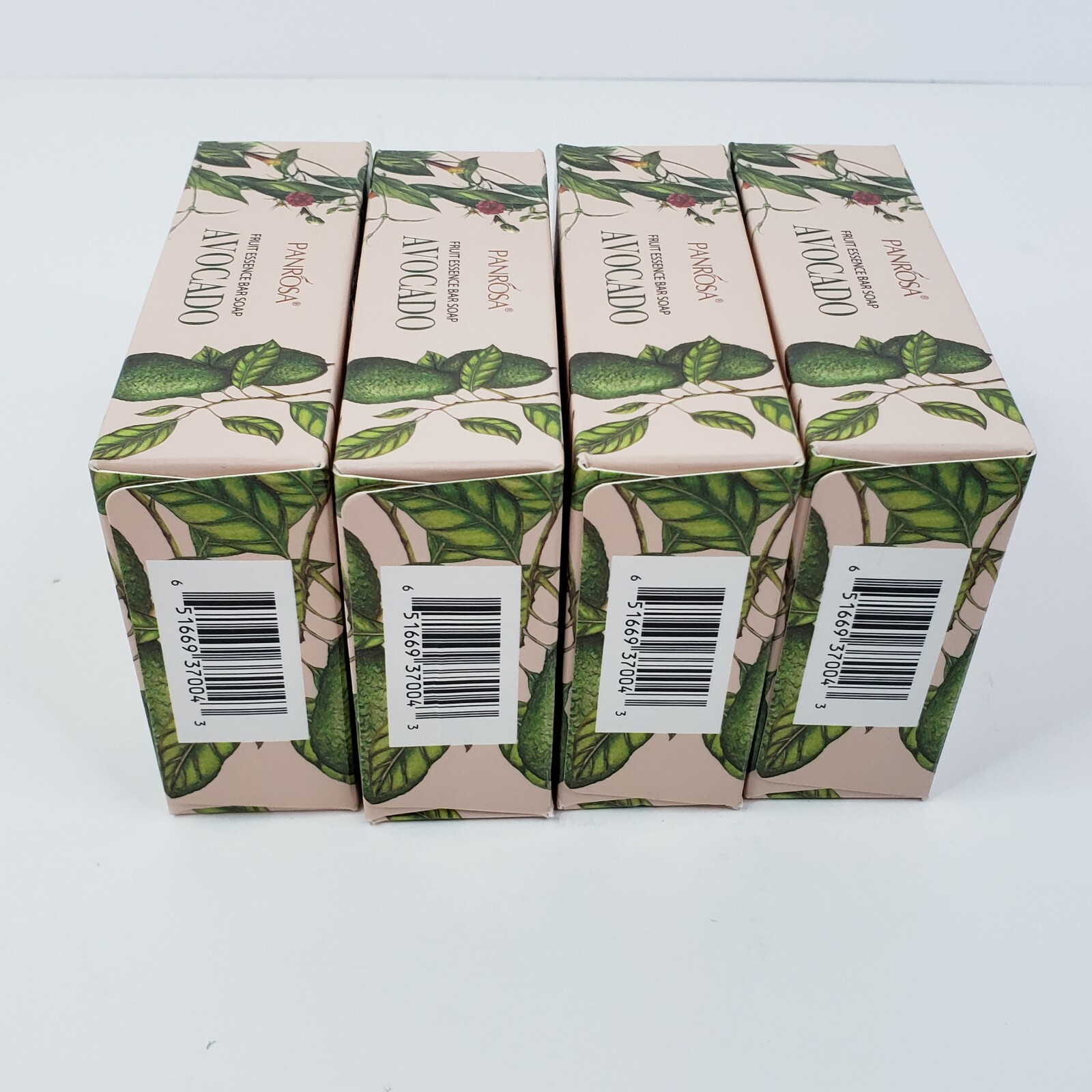 Panrosa Fruit Essence Avocado Soap Gentle Scent 3.5 Oz Lot Of 4
