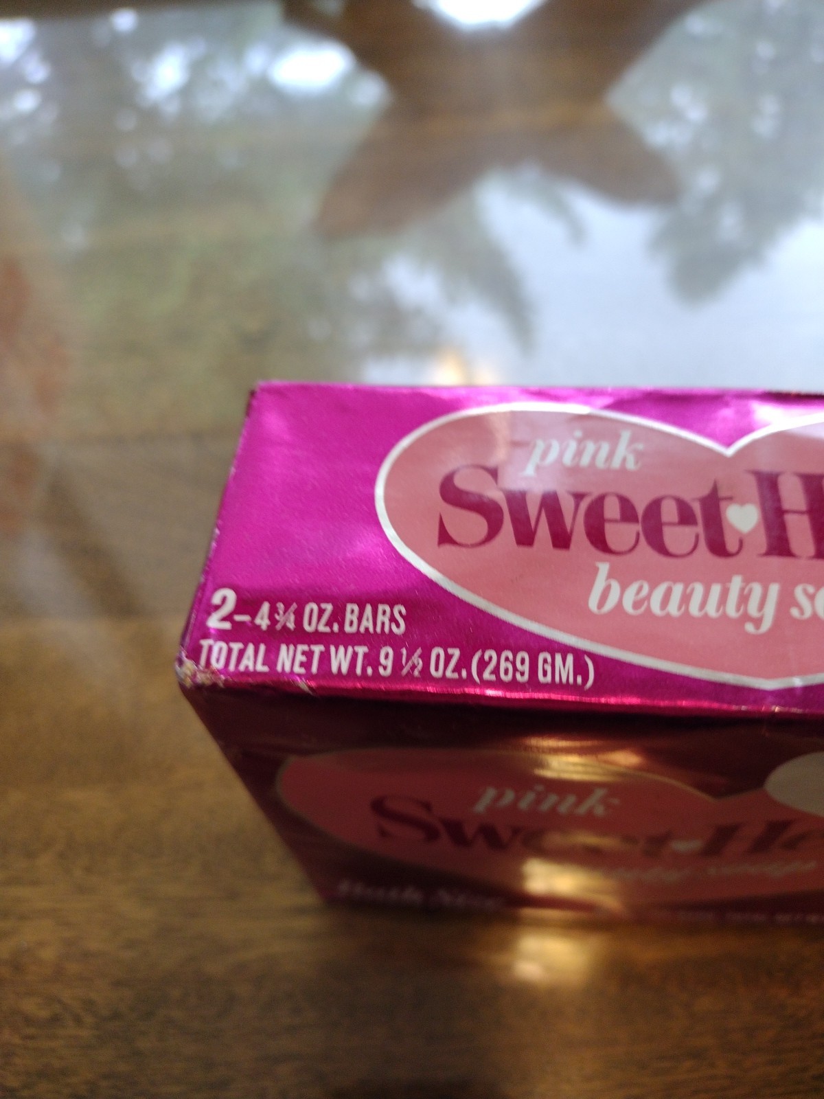 Vintage Sweet Heart Beauty Soap Pink 2 pack NOS Purex – Full Size Great Props