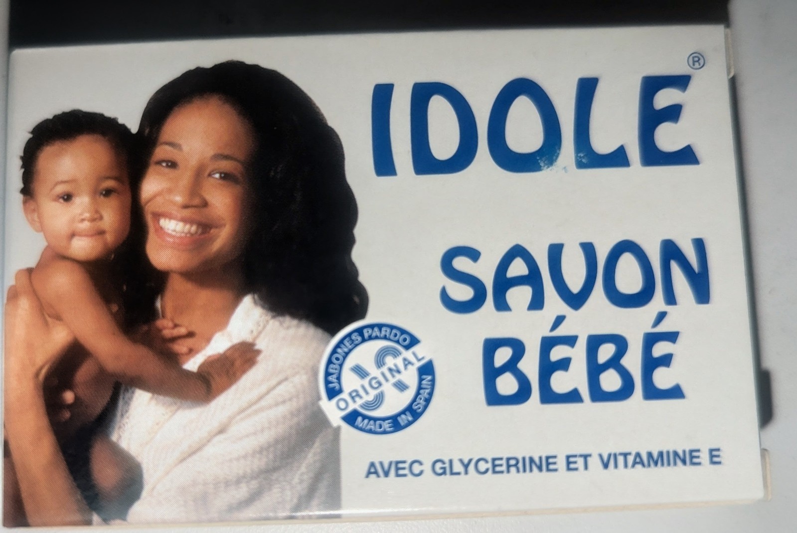 IDOLE Baby Exfoliating Soap with Glycerin and Vitamin E,
