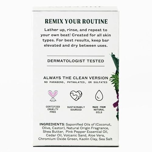 JUKEBOX Soap,Born to Be Wild Scent, Natural Bar Soap 4.5 Ounce (Pack of 1)