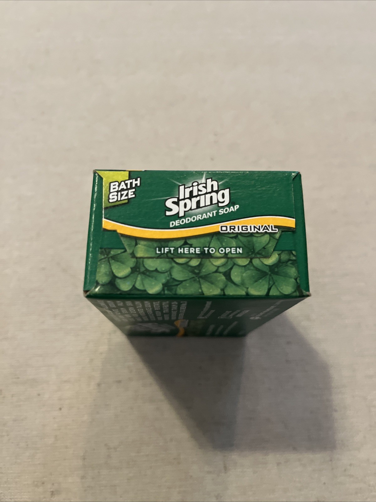 Irish Spring Original Deodorant Bar Soap, 4.0 Ounce Bath Size – Single Bar