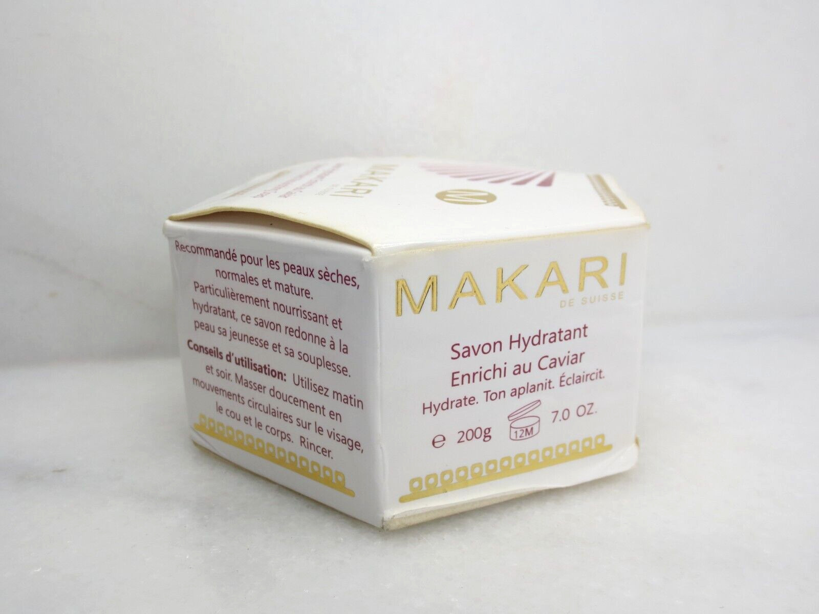 MAKARl CAVIAR ENRICHED NOURISHING SOAP 7 OZ BOXED *SEE DETAILS*