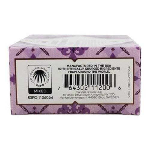 Nubian Heritage Soap Bar, Lavender and Wildflower, 5 Ounce