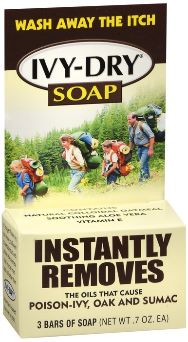 Ivy-Dry Poison-Ivy, Oak And Sumac Soap Bars 2.1 Oz