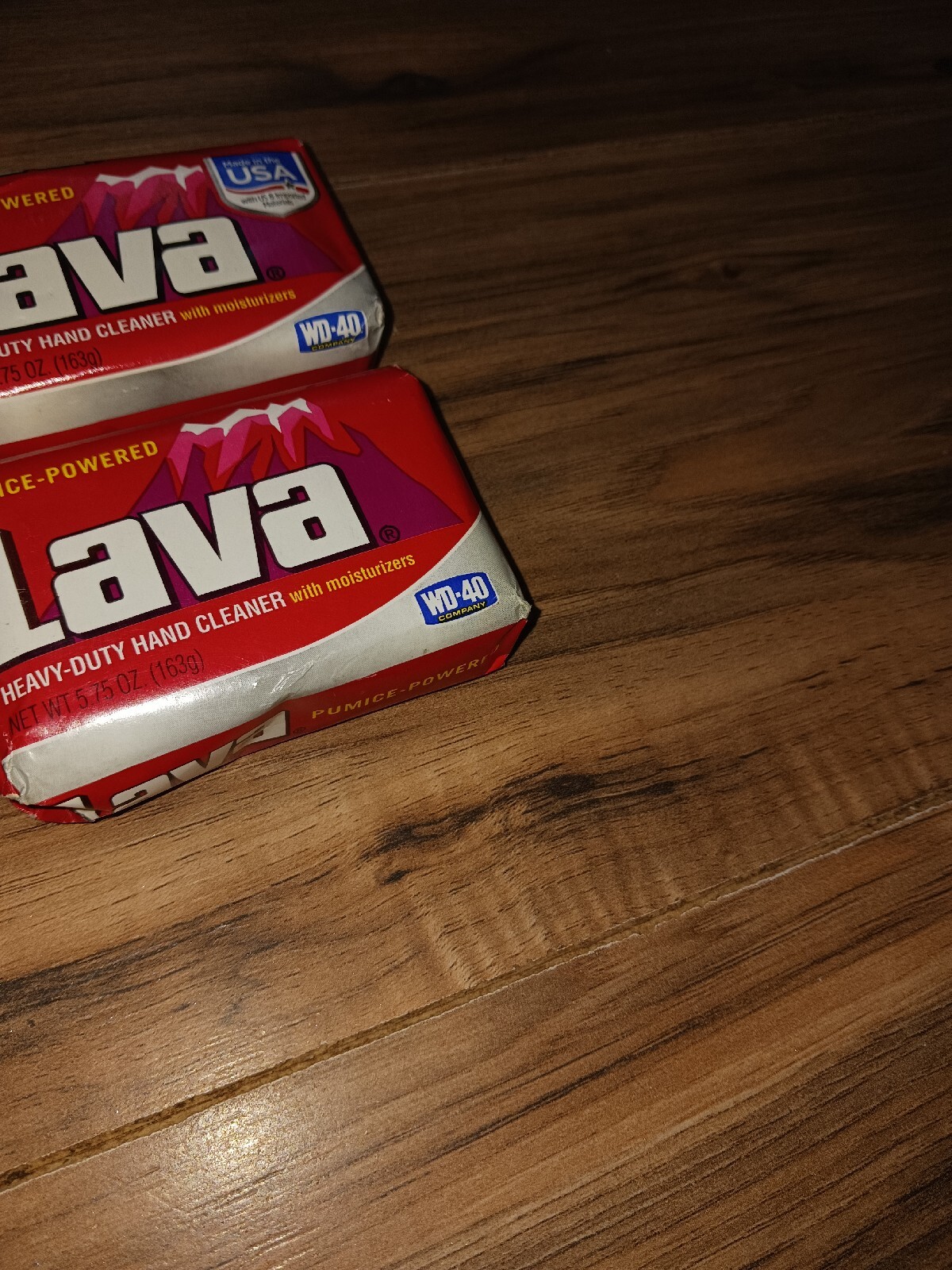 Vintage Hand Soap LAVA 4 Ounce Bar Pumice Powered Up – Lot Of Two-2 NOS WD-40