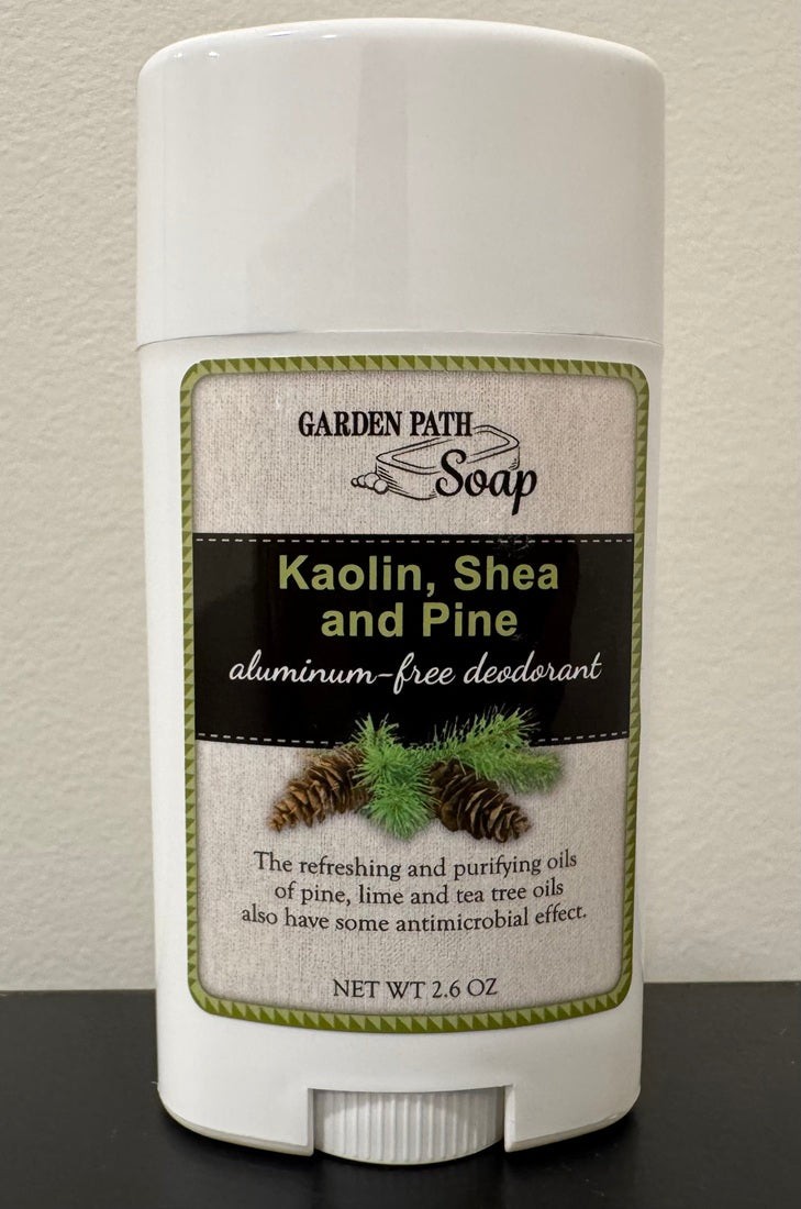KAOLIN SHEA & PINE – Amish Handcrafted Aluminum Free Deodorant