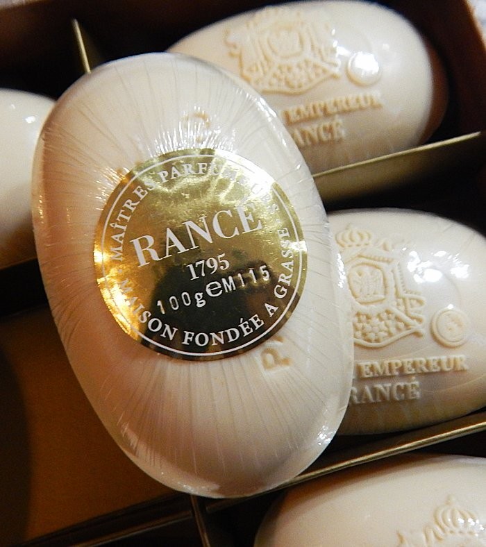 FRANCOIS RANCE SOAP IMPERIALE LE ROI EMPEREUR COLLECTION Fine Bath Soap Box of 6