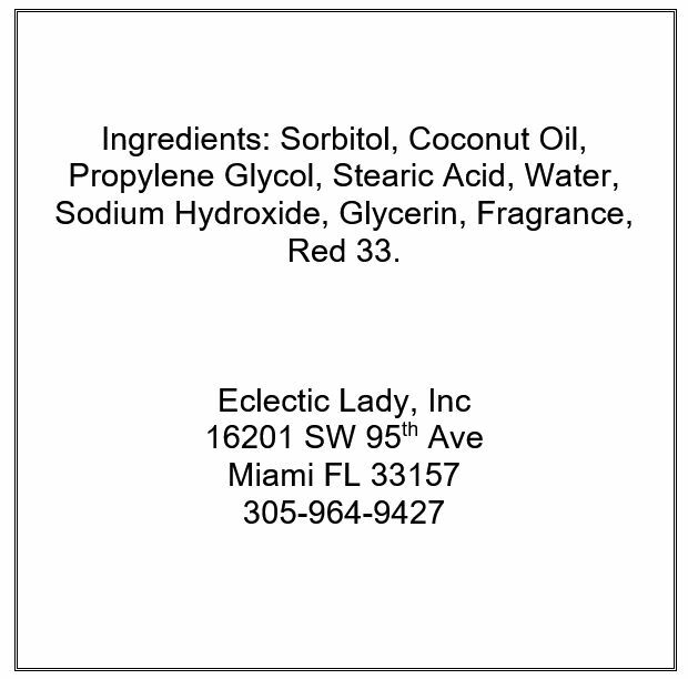 Tulip Glycerin Soap by Eclectic Lady, 4 oz Bar