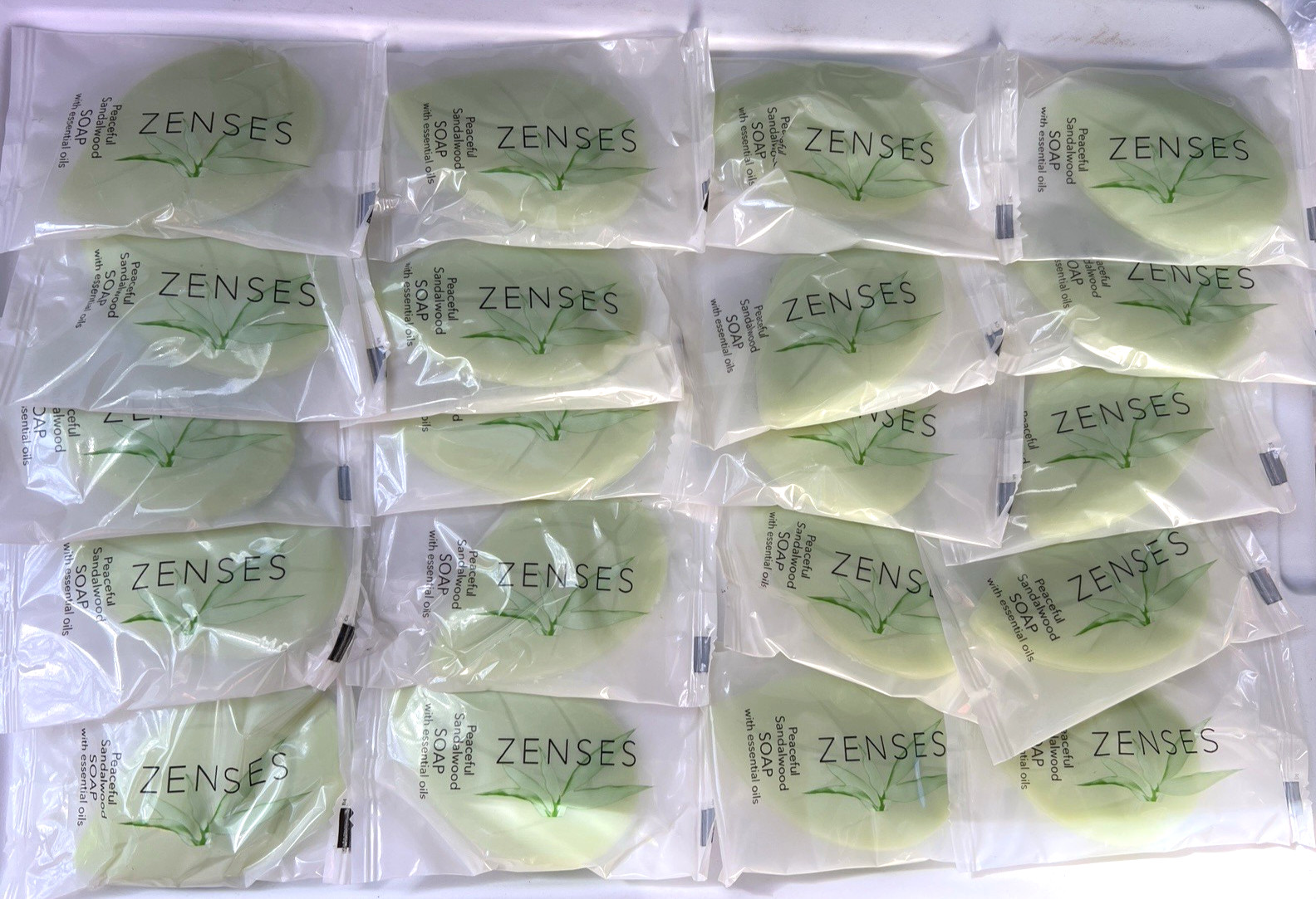 20 Pcs Zenses Peaceful Sandalwood Hotel Travel Size Soaps – Choice Hotels