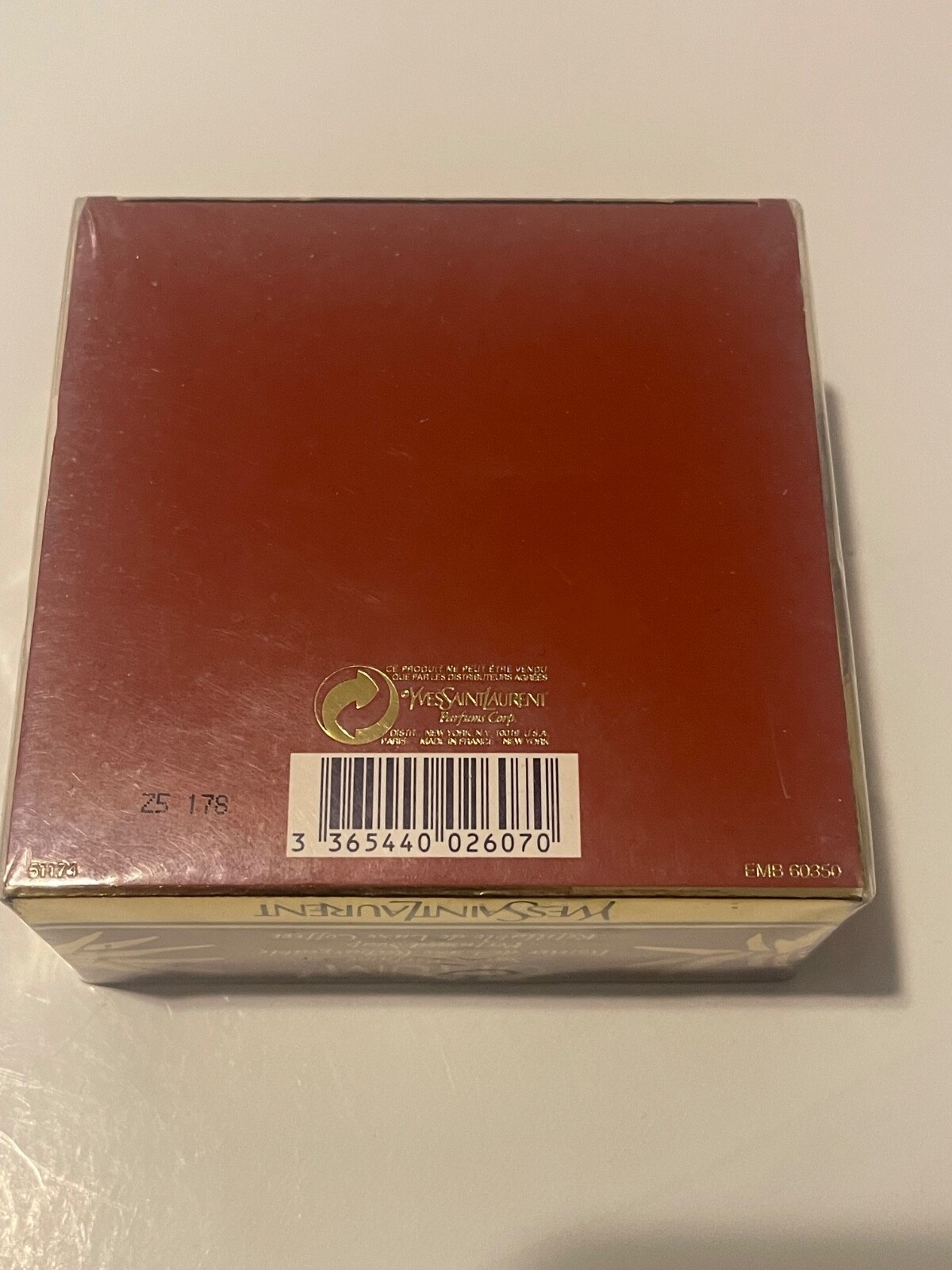 YSL YVES SAINT LAURENT OPIUM PERFUMED SOAP 3.5 OZ. WITH CASE SEALED DISCONTINUED