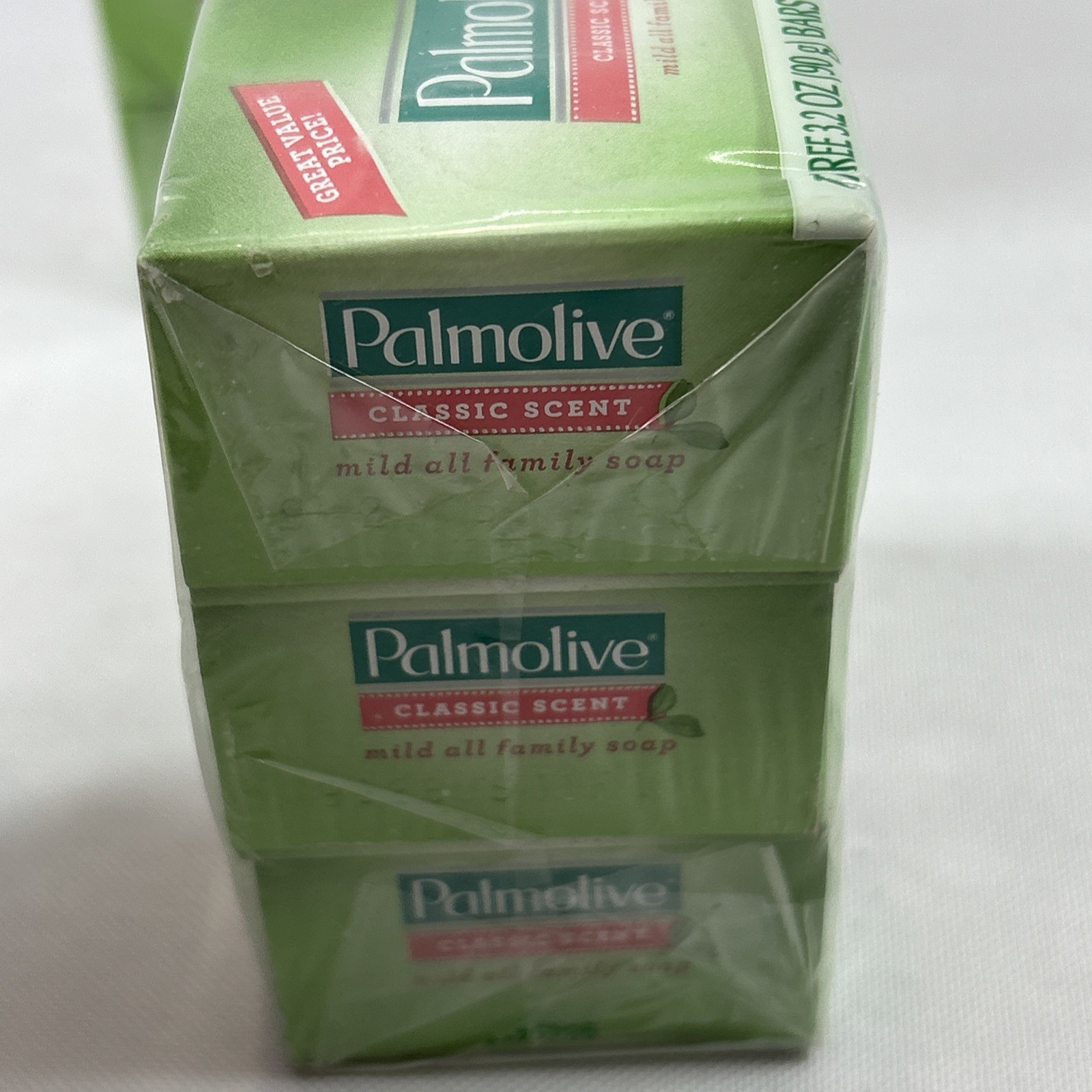 Lot Palmolive Classic Scent Mild All Family Soap 3.2oz Bars 6 Bars Sealed