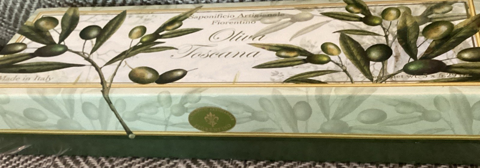 3 – Olivia Toscana Soap Bars Saponificio Artigianale Florentino, Italy 5.29 Oz