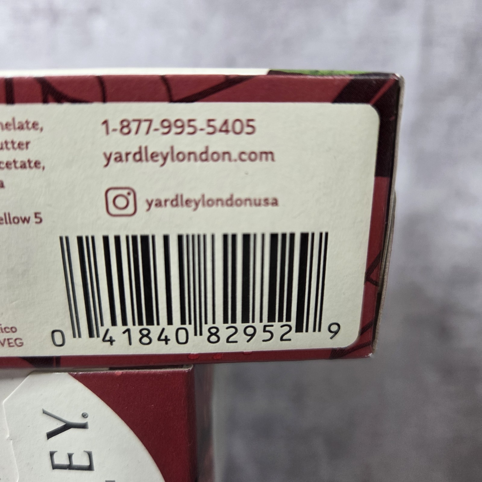 4 Pack Yardley London Bath Bar Soap Cocoa Shea Butter & Vitamin E 4 oz Each