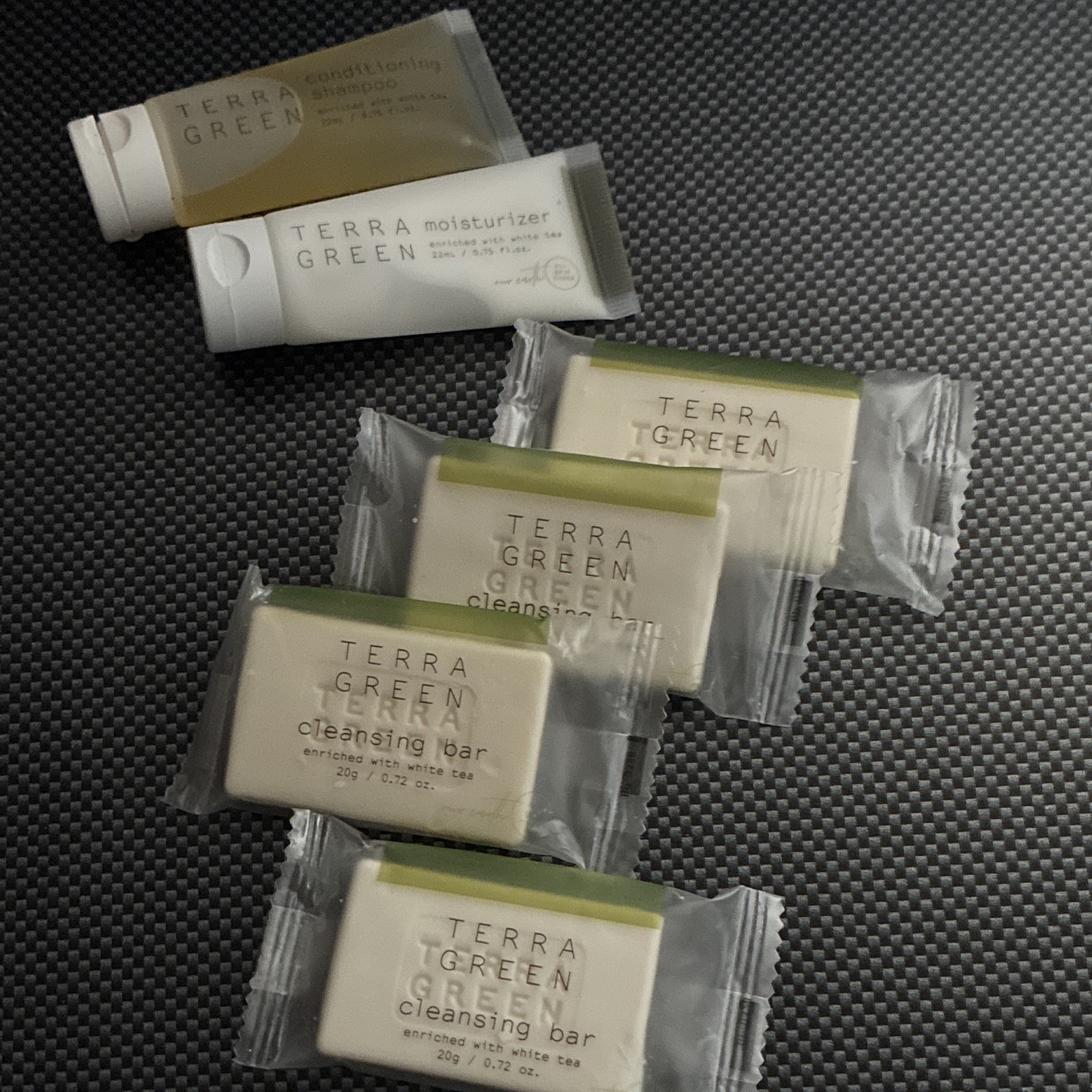 Terra Green White Tea Moisturizing Cleansing Bar Soap 0.72 oz Sample