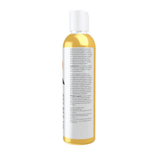 Refreshing Vanilla Citrus Massage Oil 8 fl. Oz By Now Foods
