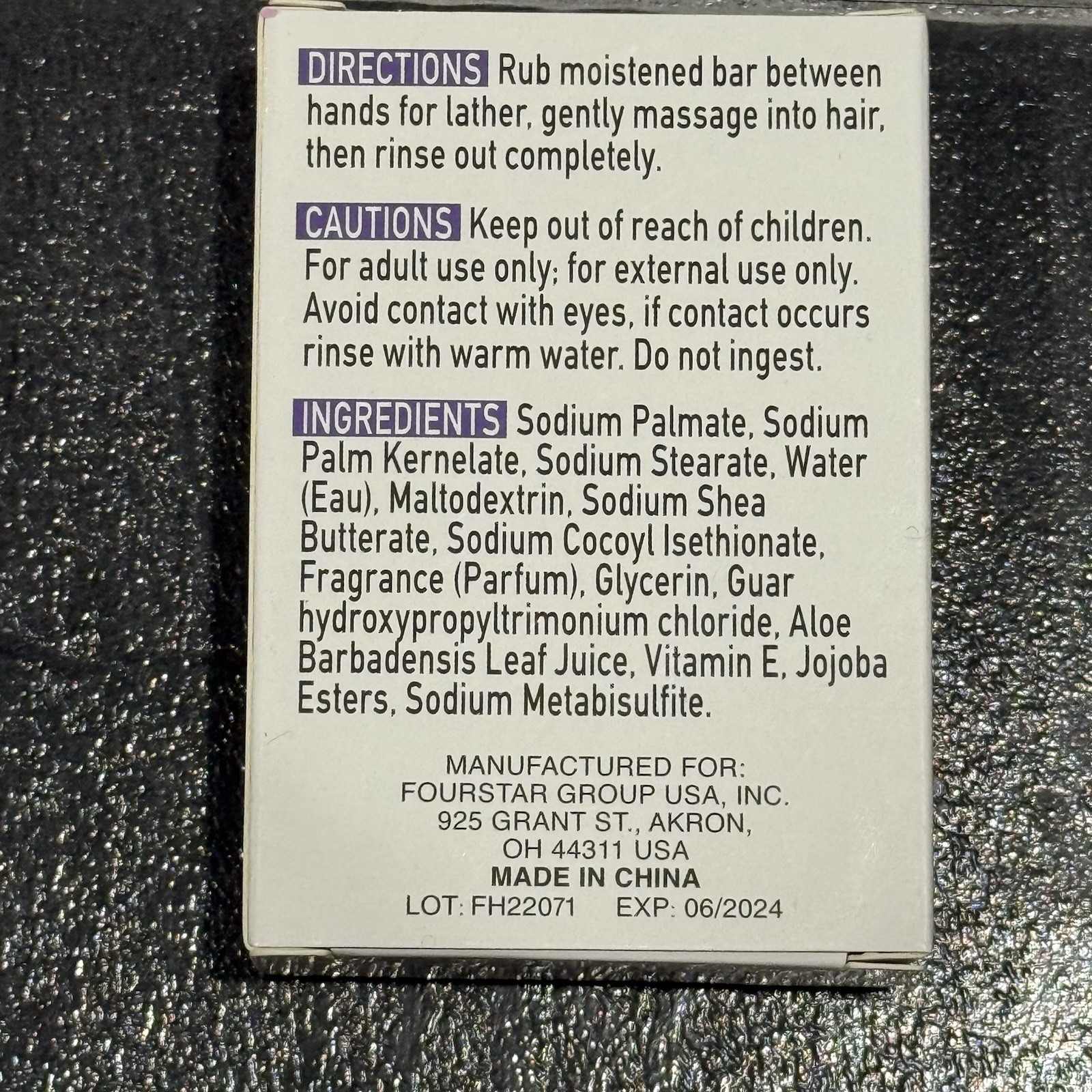 11 Bars B-Pure 2 In 1 Shampoo & Conditioner Bar Lavender Scented 3oz Each LOOK