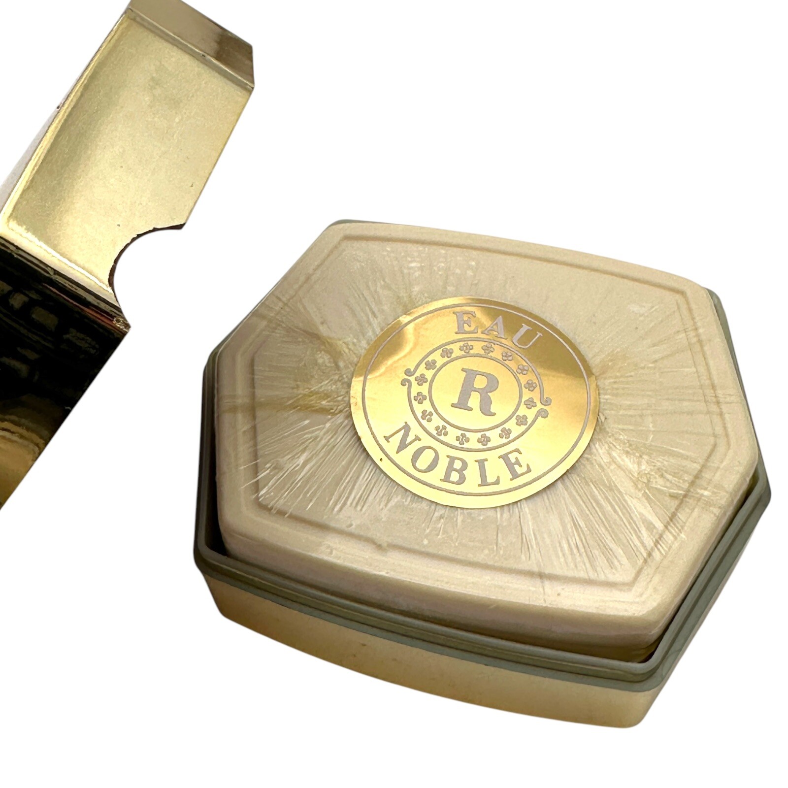 Rance Fine Perfumed Bar Soap & Soapbox Eau Noble Made In Italy NIP