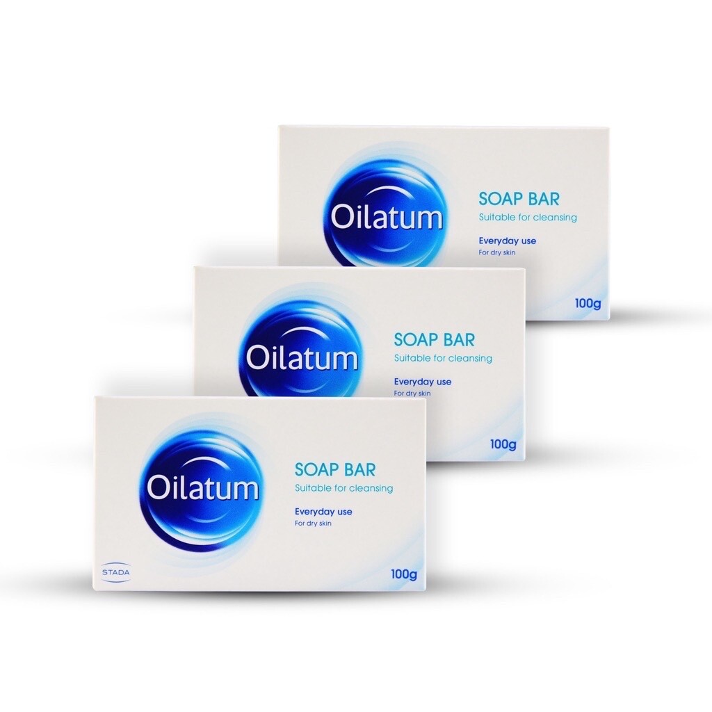 10 Boxes OILATUM Bar SOAP For Dry Skin 100g Gently Cleanses Moisturizes