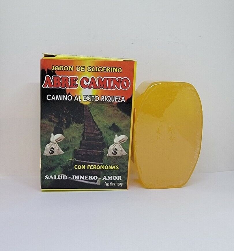 ABRE CAMINO JABON DE GLICERINA CON FEROMOMAS ATRAE DINERO PROSPERIDAD EXITO !!