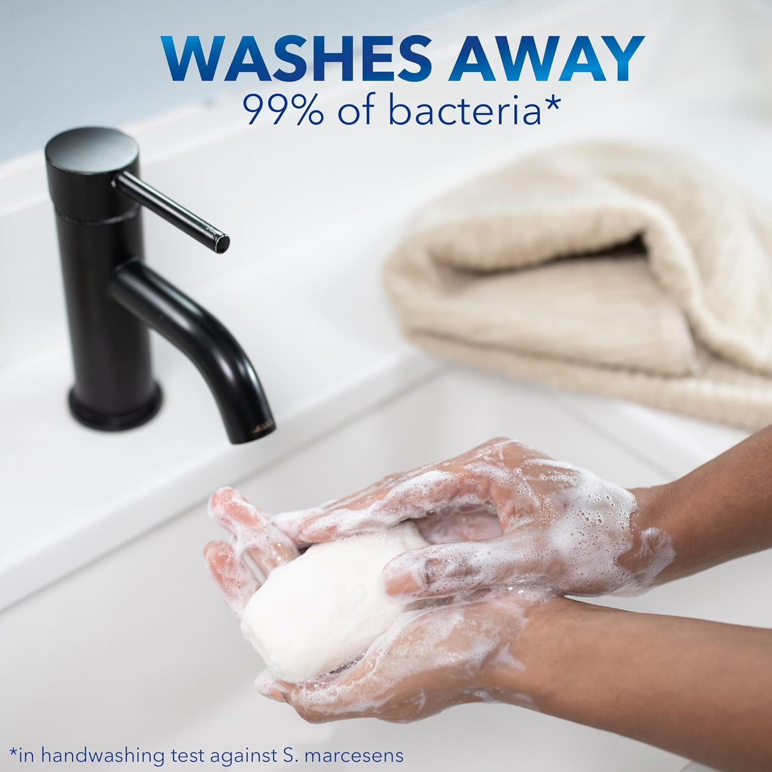 Micellar Deep Cleansing Bath Bar Soap, Washes Away 99 Percent of Bacteria, Leave