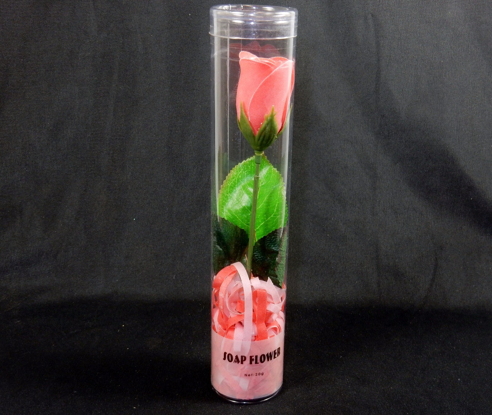 Luxury Bath Soap, Single Red Rose w/Ribbons,~ Stocking Stuffer