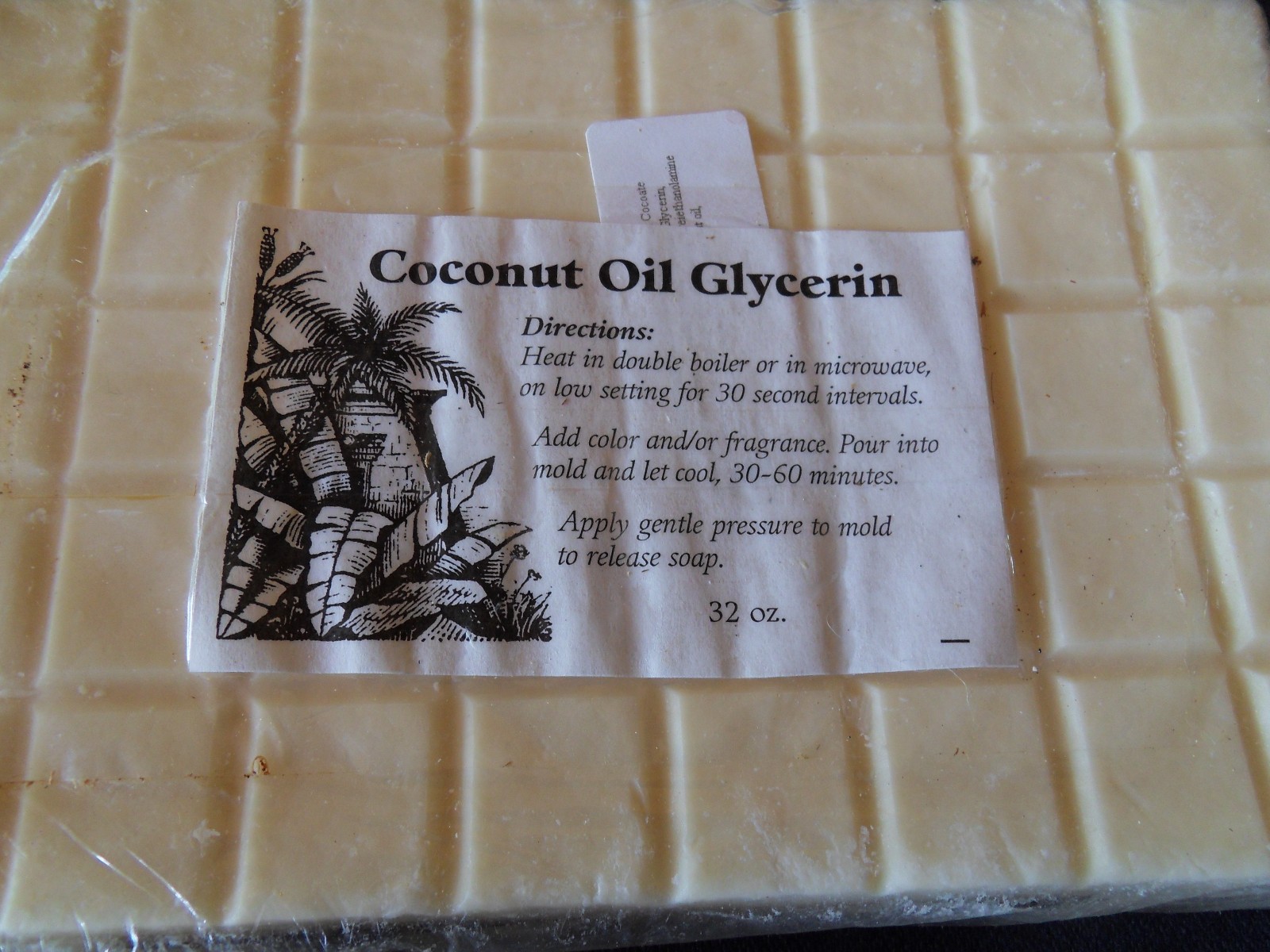 Aloe Glycerin, Goat Milk Glycerin, Coconut oil Glycerin, set of 3, 6 pounds