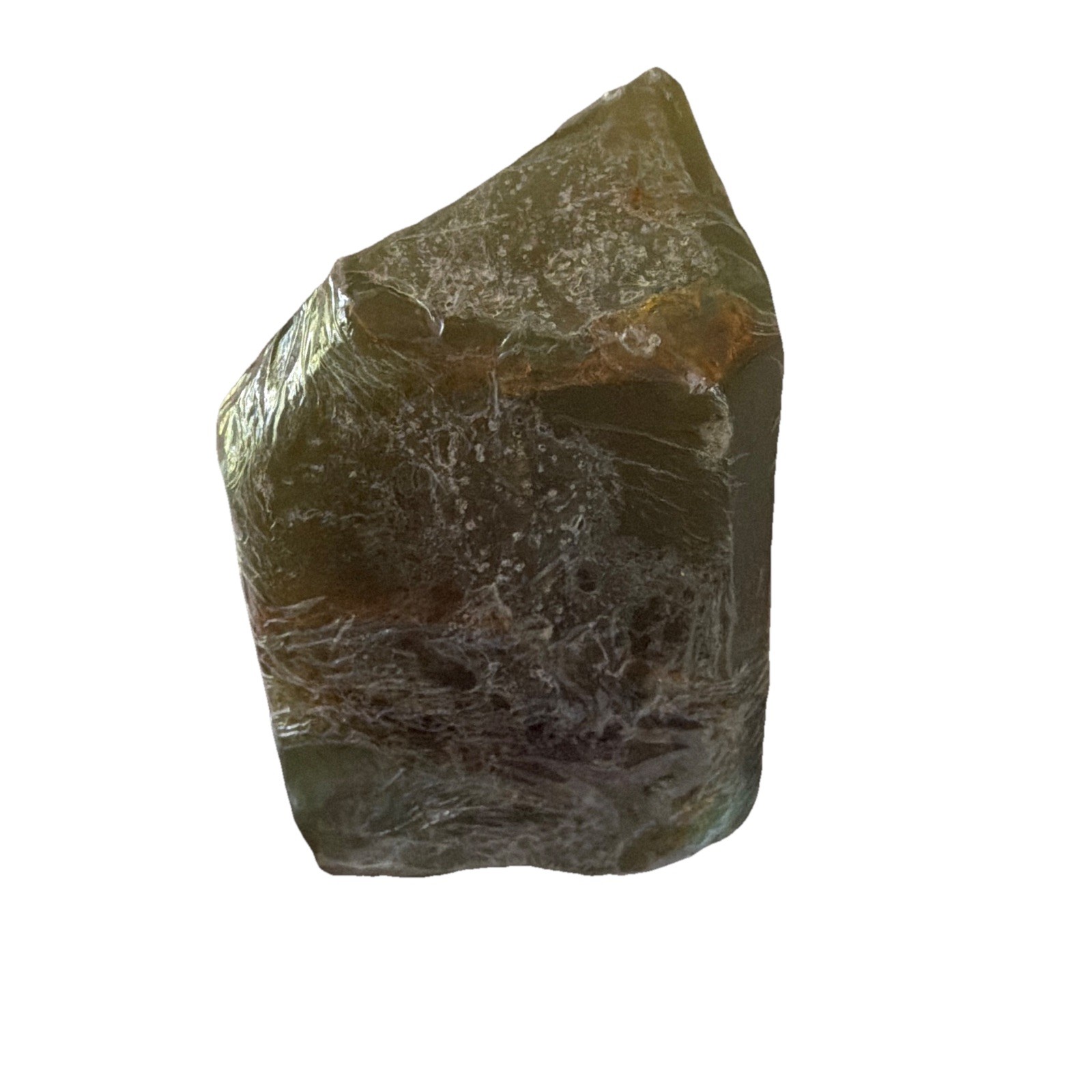 SoapRocks Jade Body Soap Bar Green Rock Shape Stone Pattern Over 5 oz