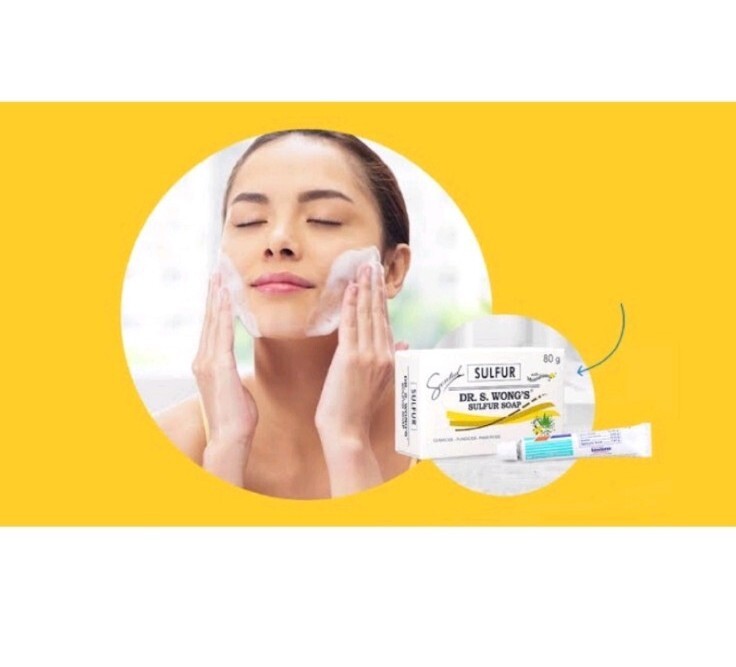 Dr. S. Wong’s SULFUR SOAP Scented (80g) & BIODERM OINTMENT Non-Irritant (15g)