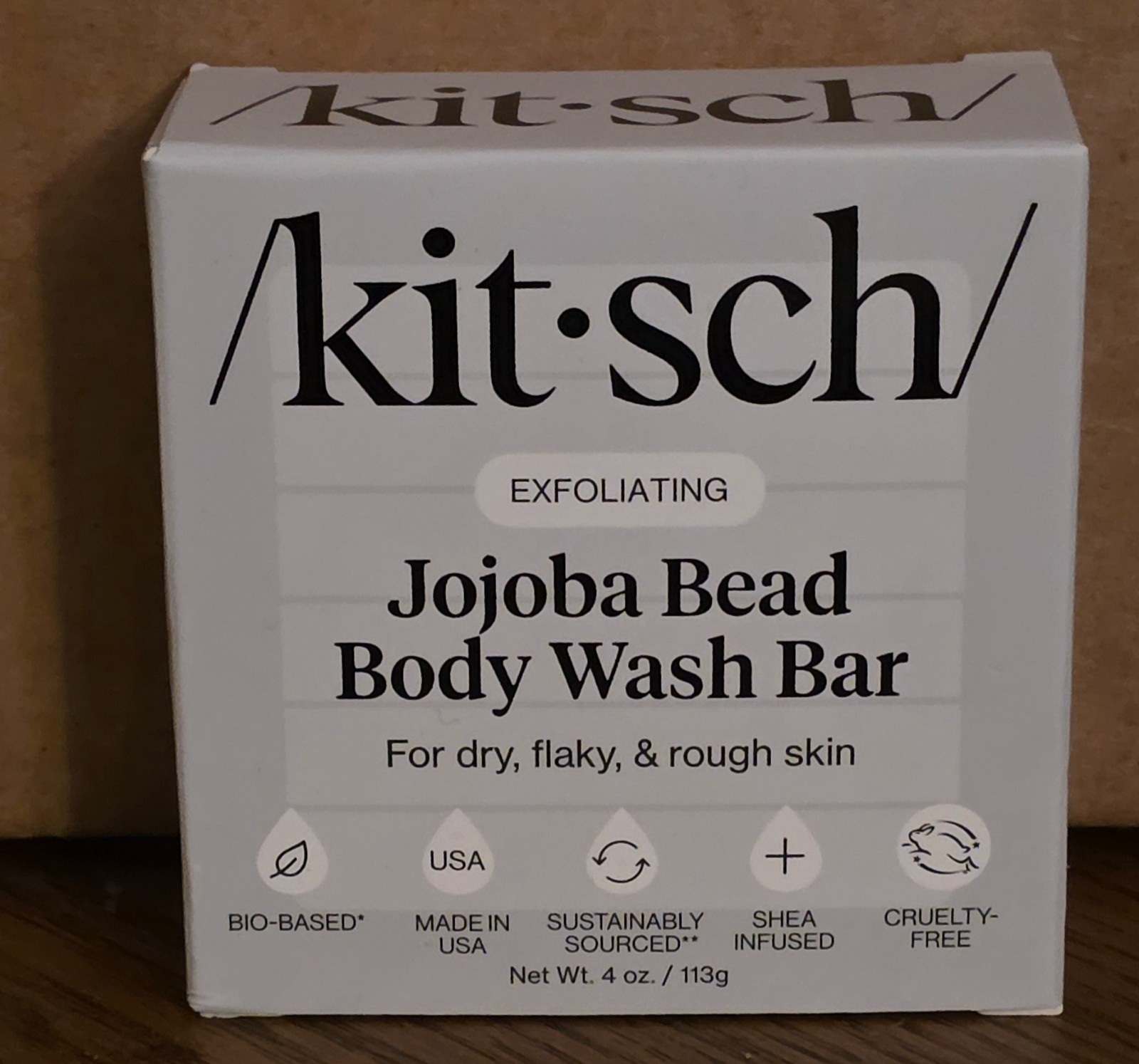Kitsch Body Bar No Parabens Phthalates Silicones Sulfates Artificial Fragrances