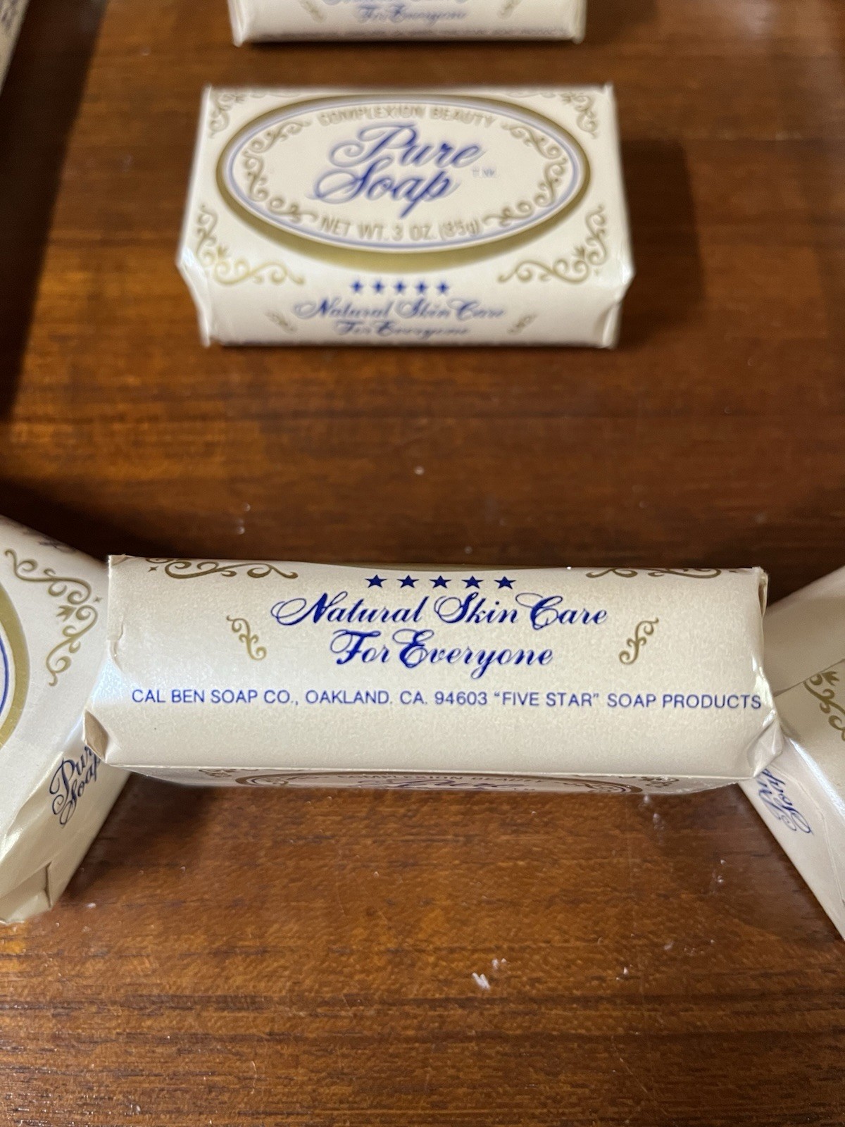 Cal Ben Complexion Beauty Pure Soap Bar 3 oz Each All Natural Set of 12 Sealed