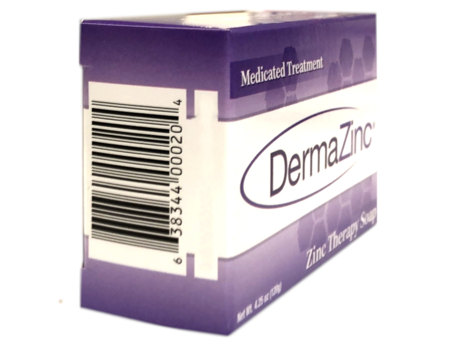 DermaZinc Medicated Treatment Zinc Therapy Soap, 4.25oz – Pack of 4