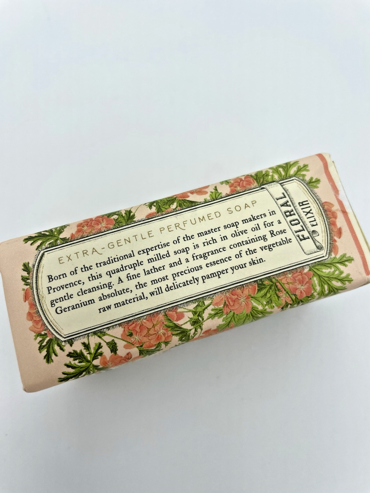 Panier des Sens Rose Geranium Perfumed Soap Bar Made in France NEW 5.3 oz