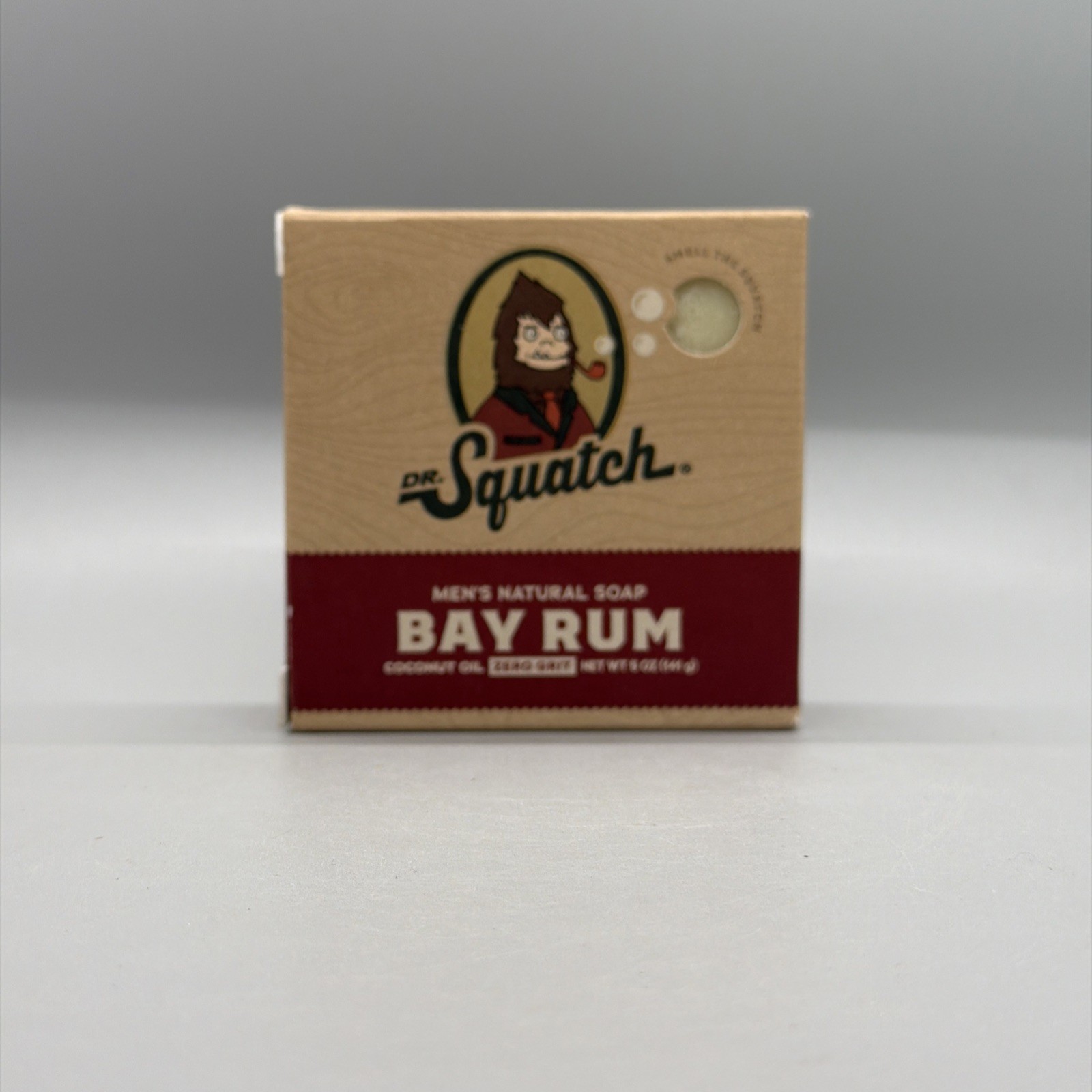 {A11} Dr. Squatch Bar Soap for Men – BAY RUM 5 Ounce – NEW