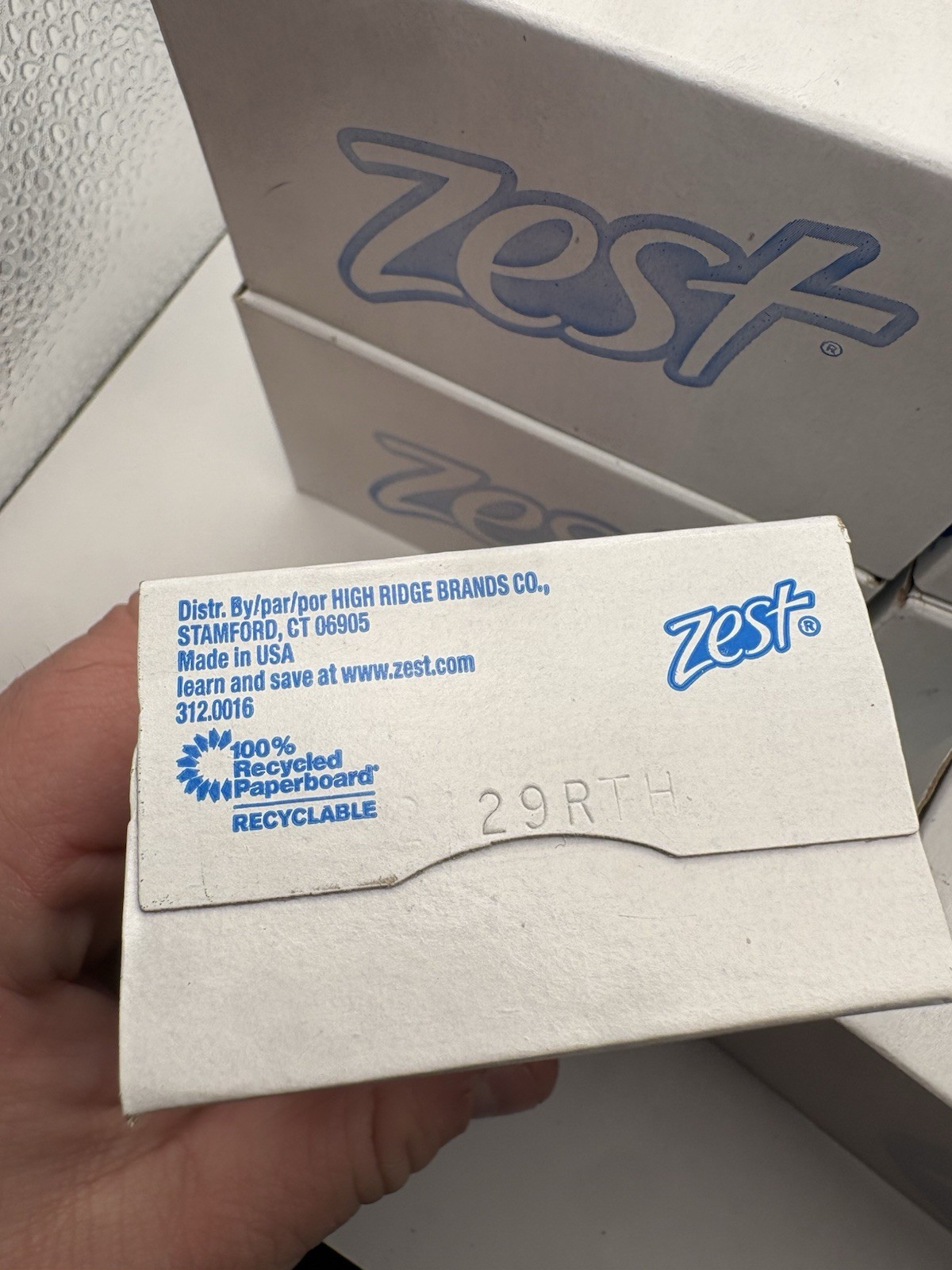 Zest Bar Soap 4 oz Lot of 15 Bulk Hotel Size New Fresh Clean Scent