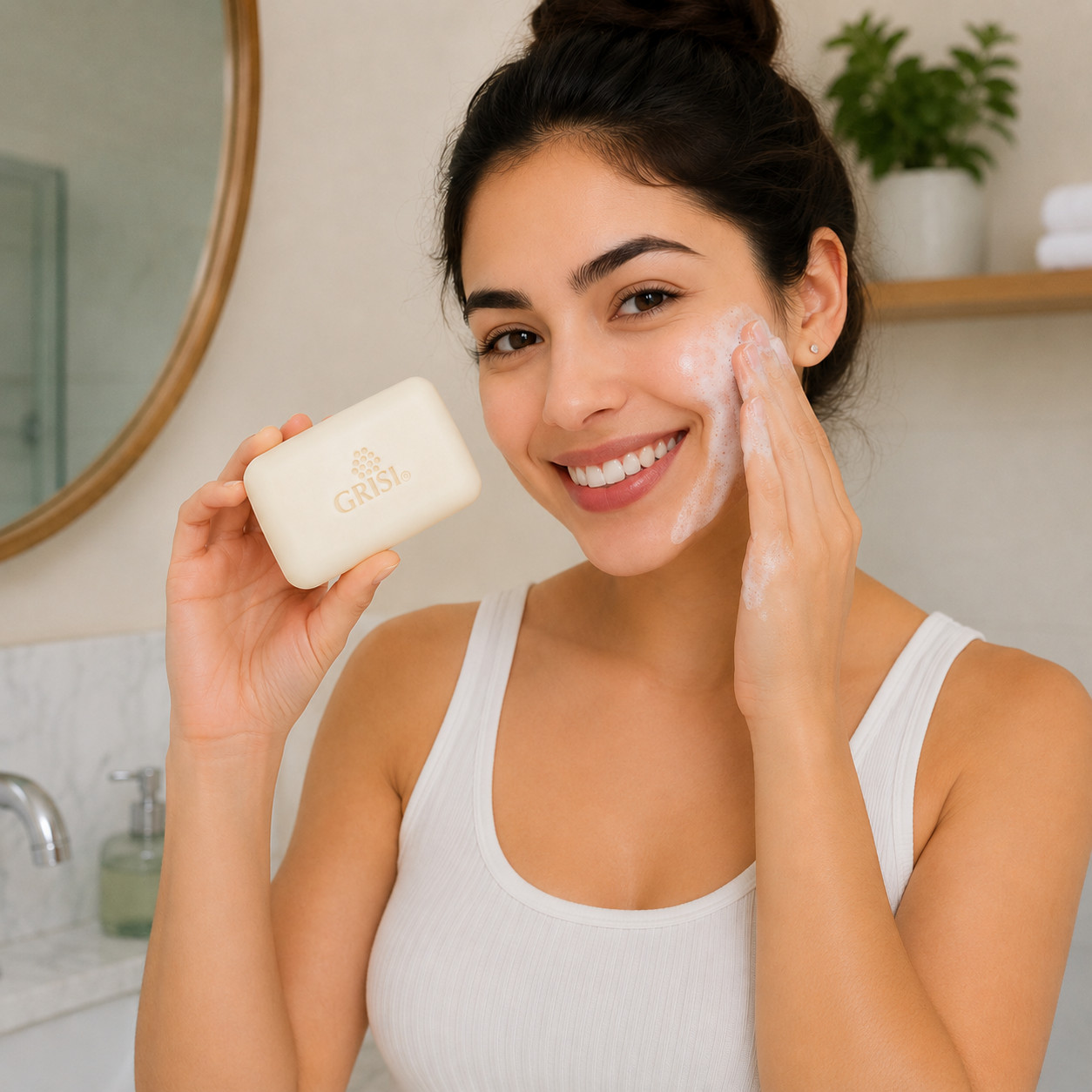GRISI NEUTRAL NEUTRO SOAP Balancing 3.5 oz Scent Bar Hand Face Jabon 1 Pack