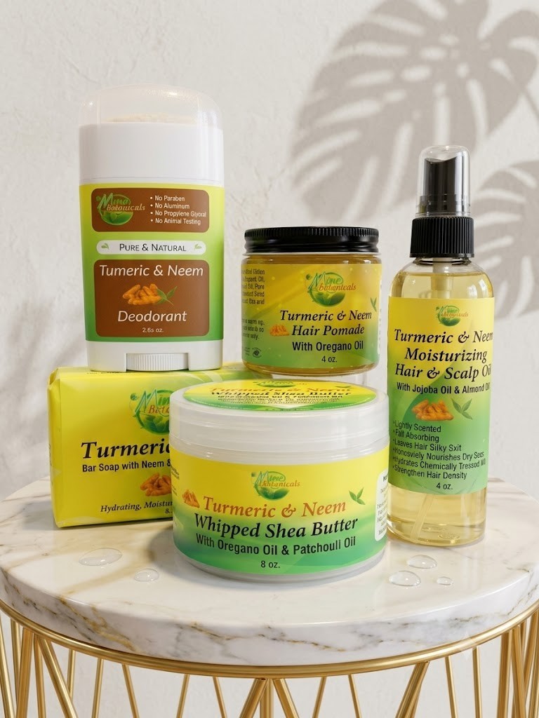 Glow Naturally: The Turmeric & Neem Ultimate Care Collection