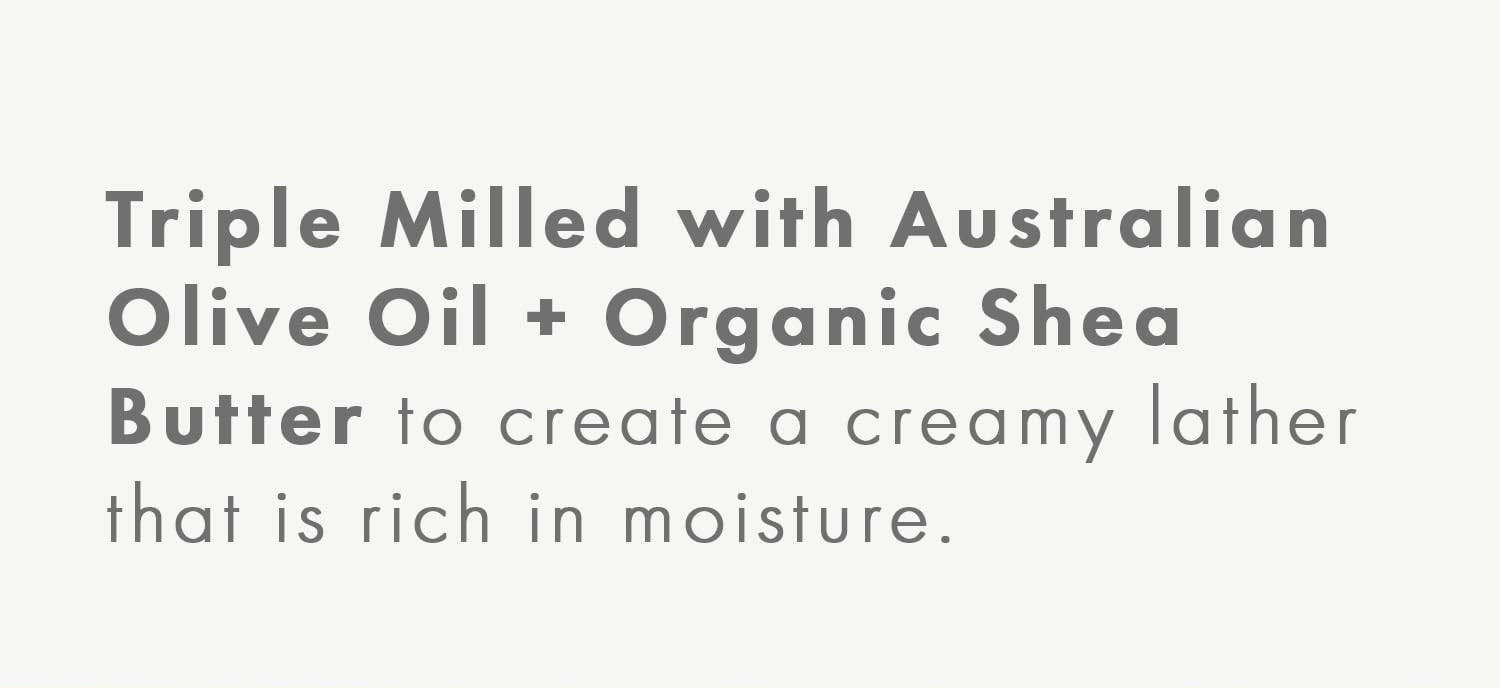 Freshwater Farm Australia Castile Body Bar Tea Tree + Eucalyptus Oil 7 ounce