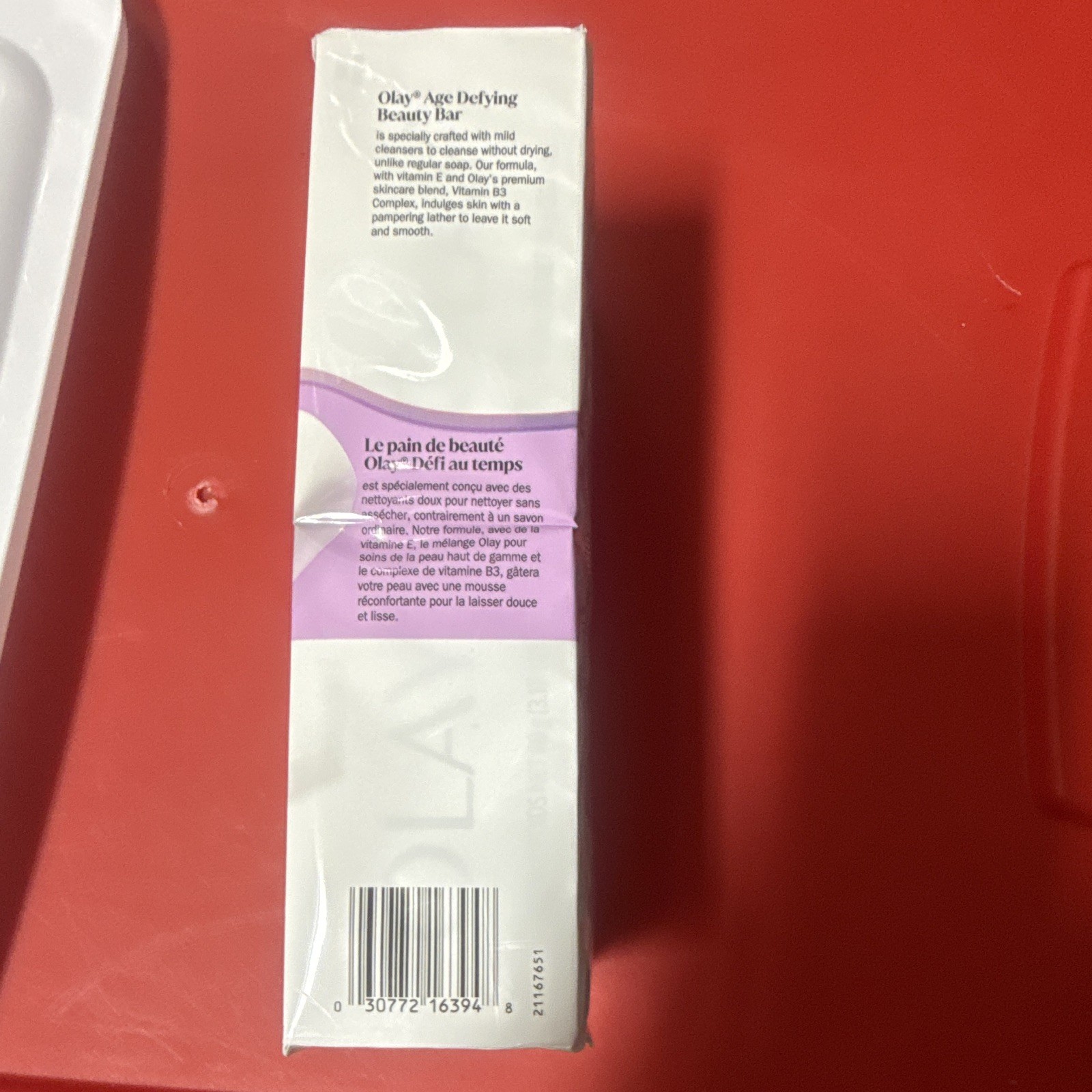 Olay Age Defying Beauty Bar Soap Vitamin E Moisturizing Clean Scent 6×3.17oz