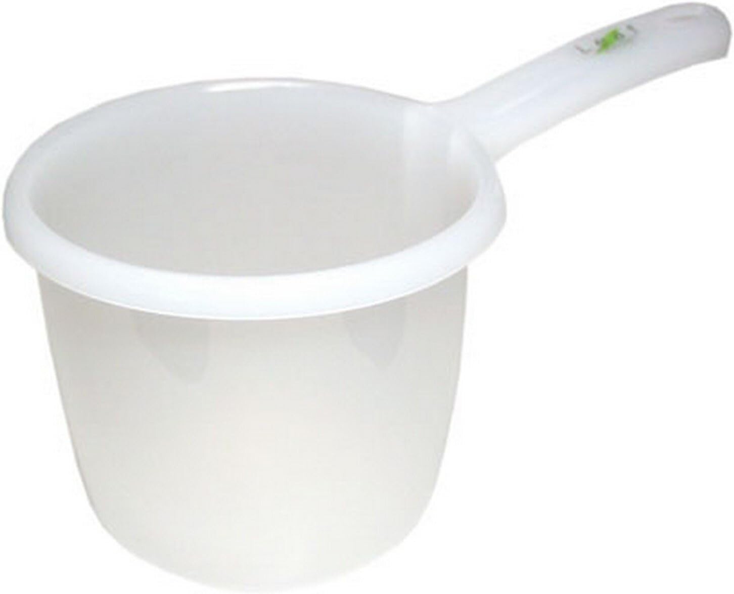 10 Pack Japanese White Plastic Water Ladle Bath Dipper Made in Japan 3042×10