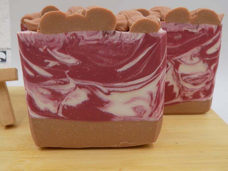 Strawberry Rhubarb Pie Soap