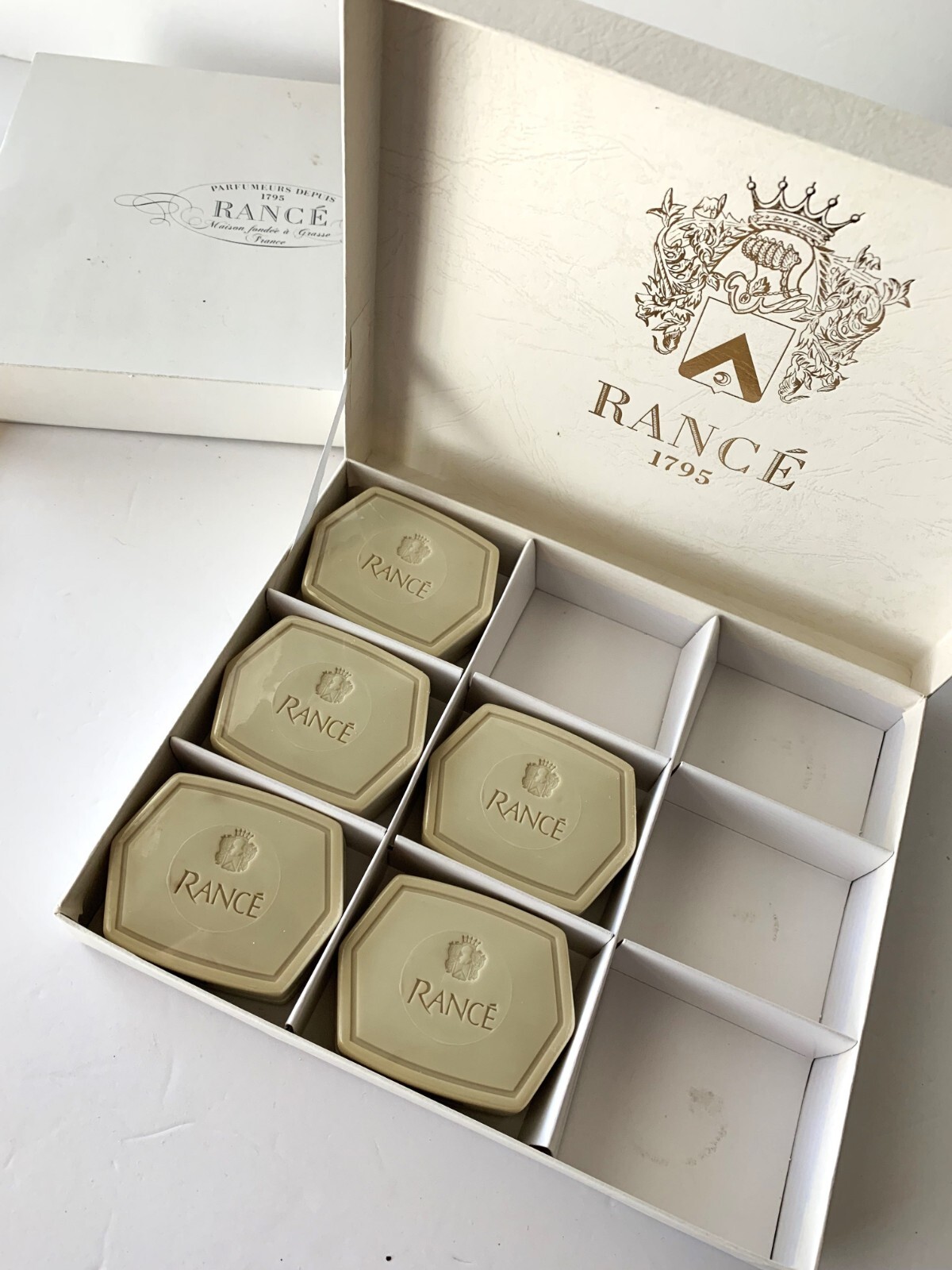 5 Parfumeurs Depuis 1795 RANCE SOAPS Sealed Eau de Fraicheur Maison FRANCE FIVE