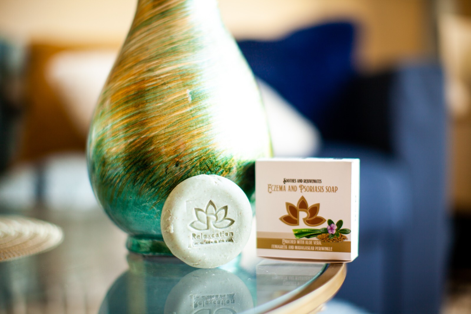 Eczema & Psoriasis Bergamot Natural Cold Process Soap Bar with Essential Oils