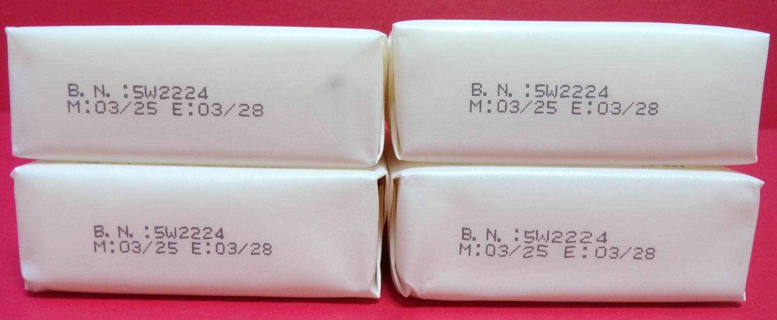 4 NEW LE LABO BERGAMOTE UNUSED 1.8 OUNCE WRAPPED BAR SOAPS PERFECT TRAVEL SIZE
