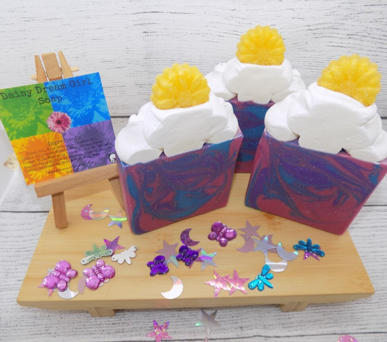 Daisy Dream Girl Handmade Bar Soap