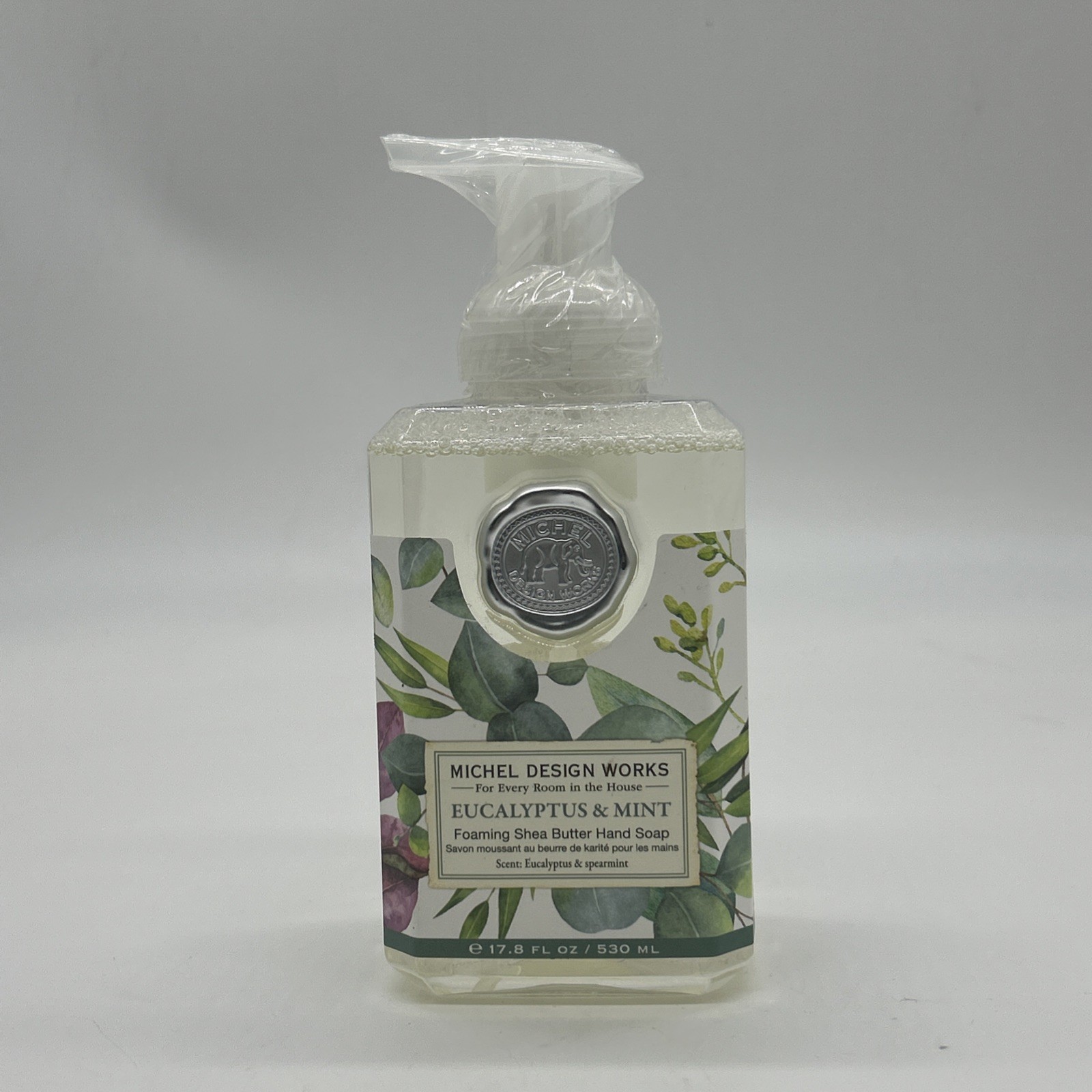 Michel Design Works Eucalyptus & Mint SHEA BUTTER FOAMING HAND SOAP 17.8 Oz